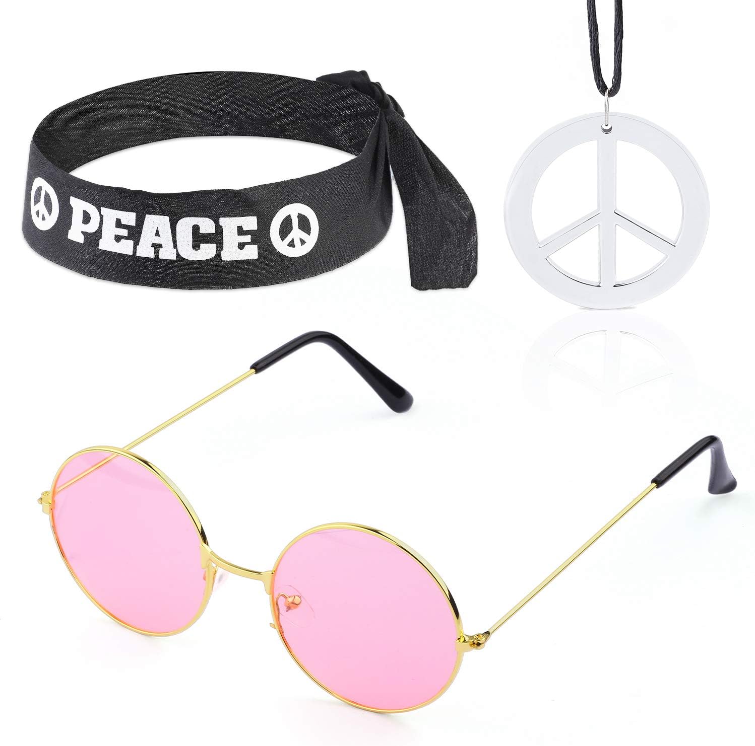 Beelittle Retro Hippie Costume Set for Women