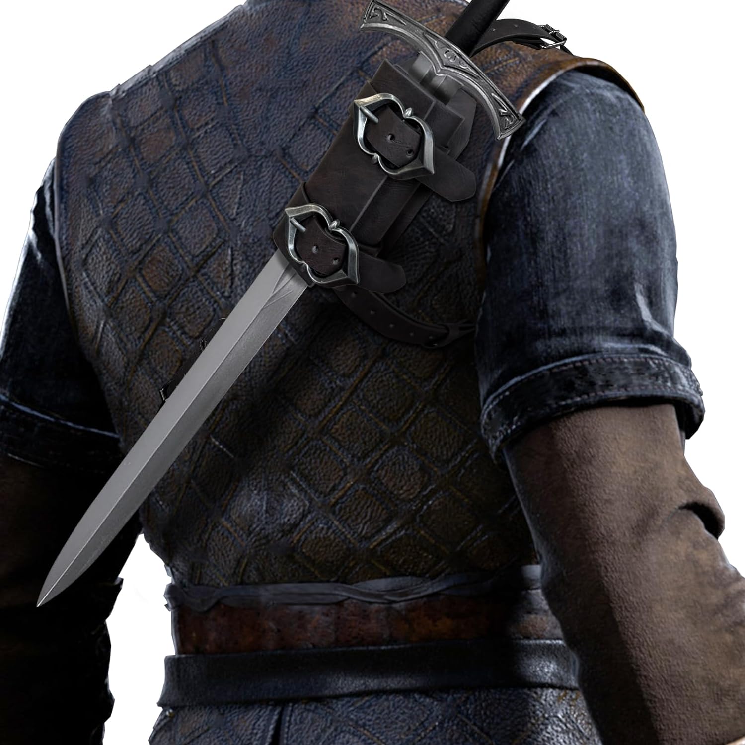 Authentic Medieval Faux Leather Adjustable Sword Holster Roleplayers Best Friend