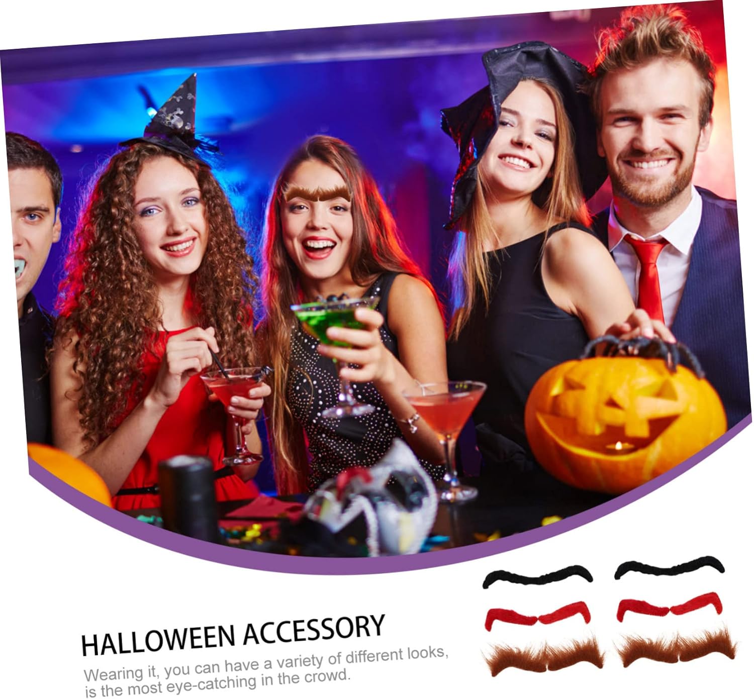 VV315 Halloween Beards and Eyebrows