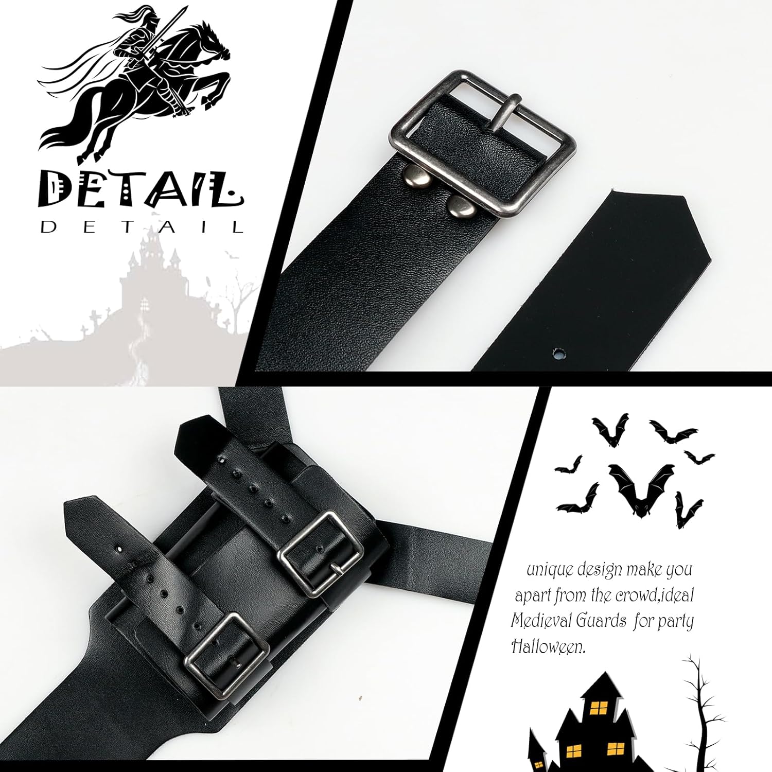 Medieval Leather Sword Holster Belt
