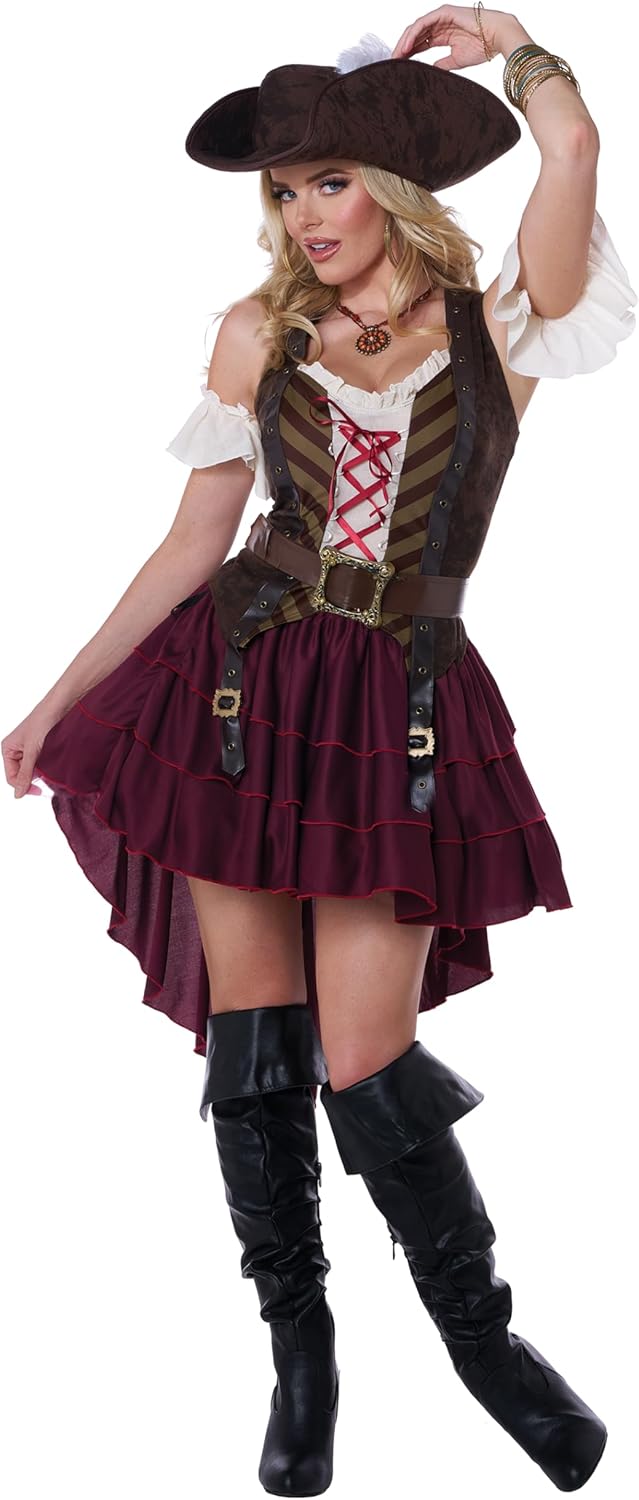 Alluring Swashbuckler Captain Costume