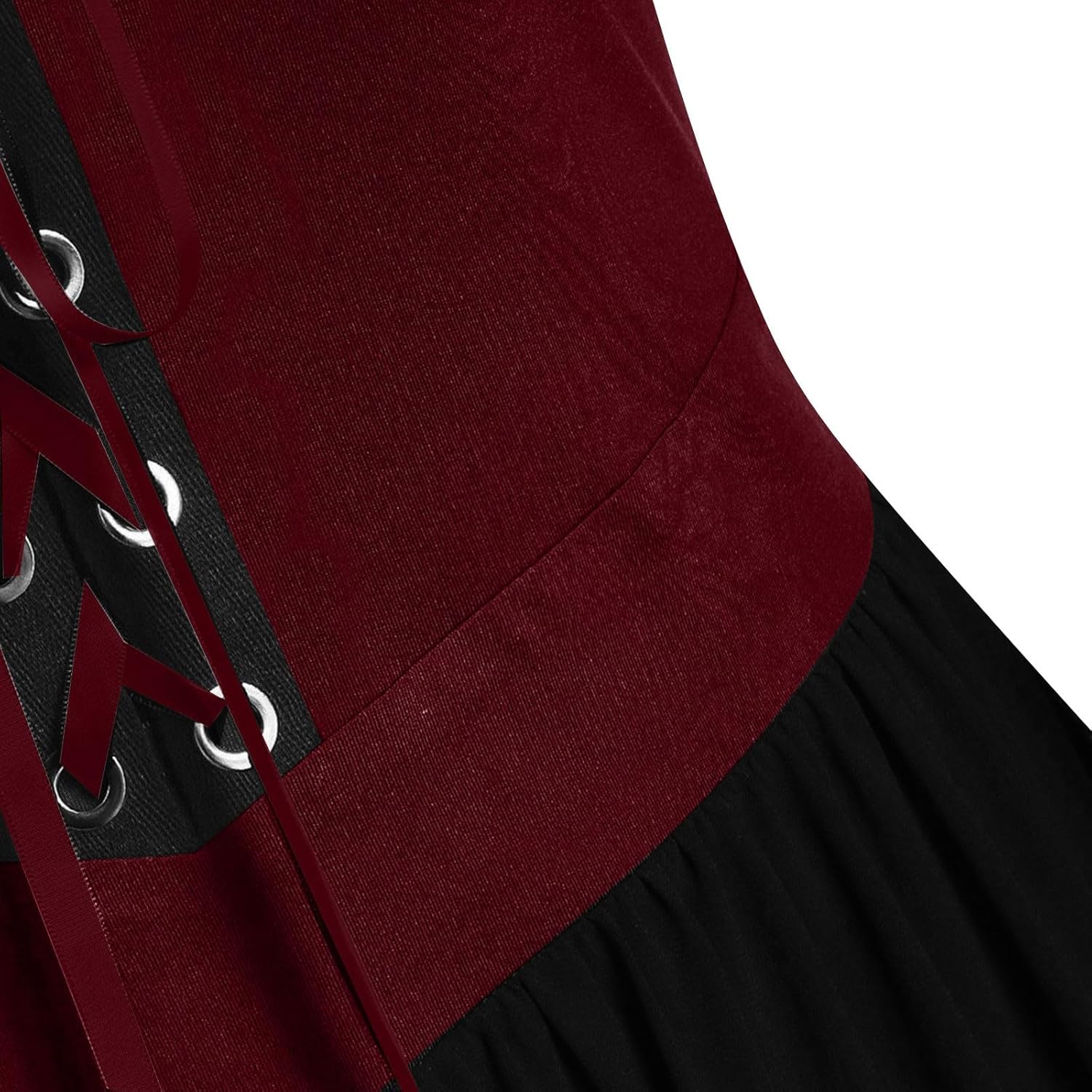 Stunning Pantheistic Halloween Christmas Costume for Women Boho Gothic High Waist Dress