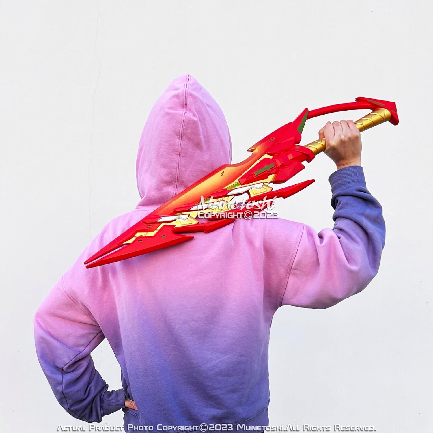 315 Foam Aegis Flameblade Sword Gamers Cosplayers Love