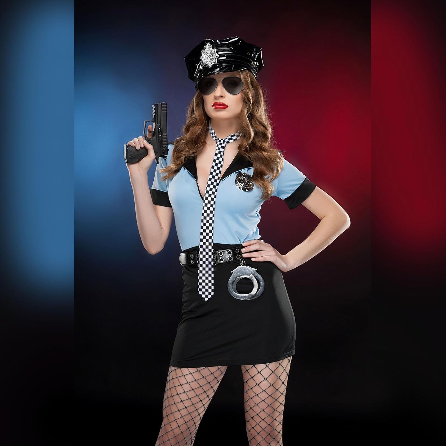 Womens Police Role-Play Set for Halloween