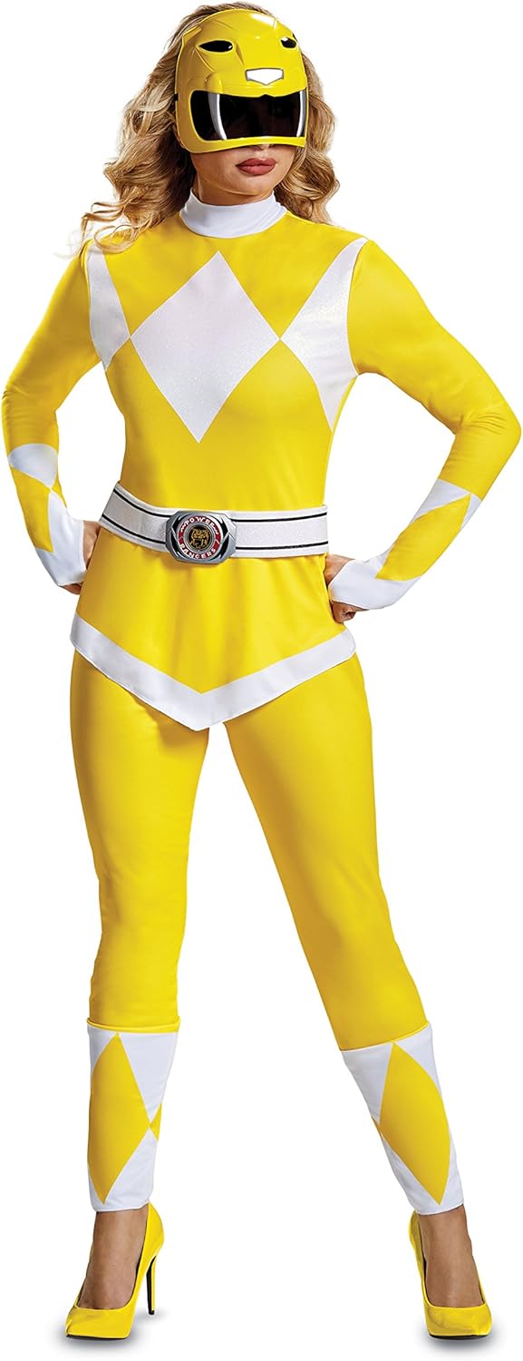 Disguise Womens Yellow Ranger Costume