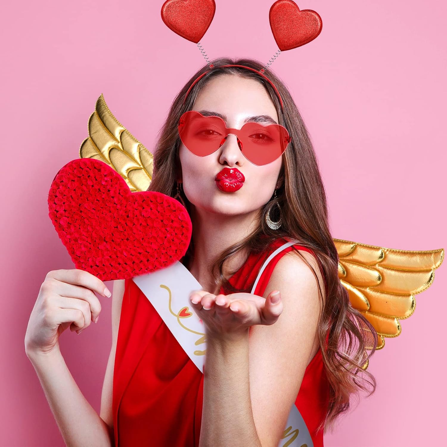 Marsui Valentines Day Cupid Costume Set