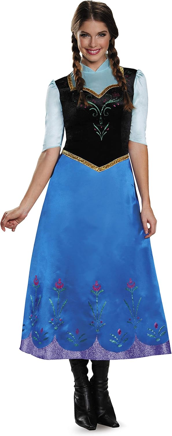 Disguise Womens Frozen Anna Costume Snug and Stylish for Any Event