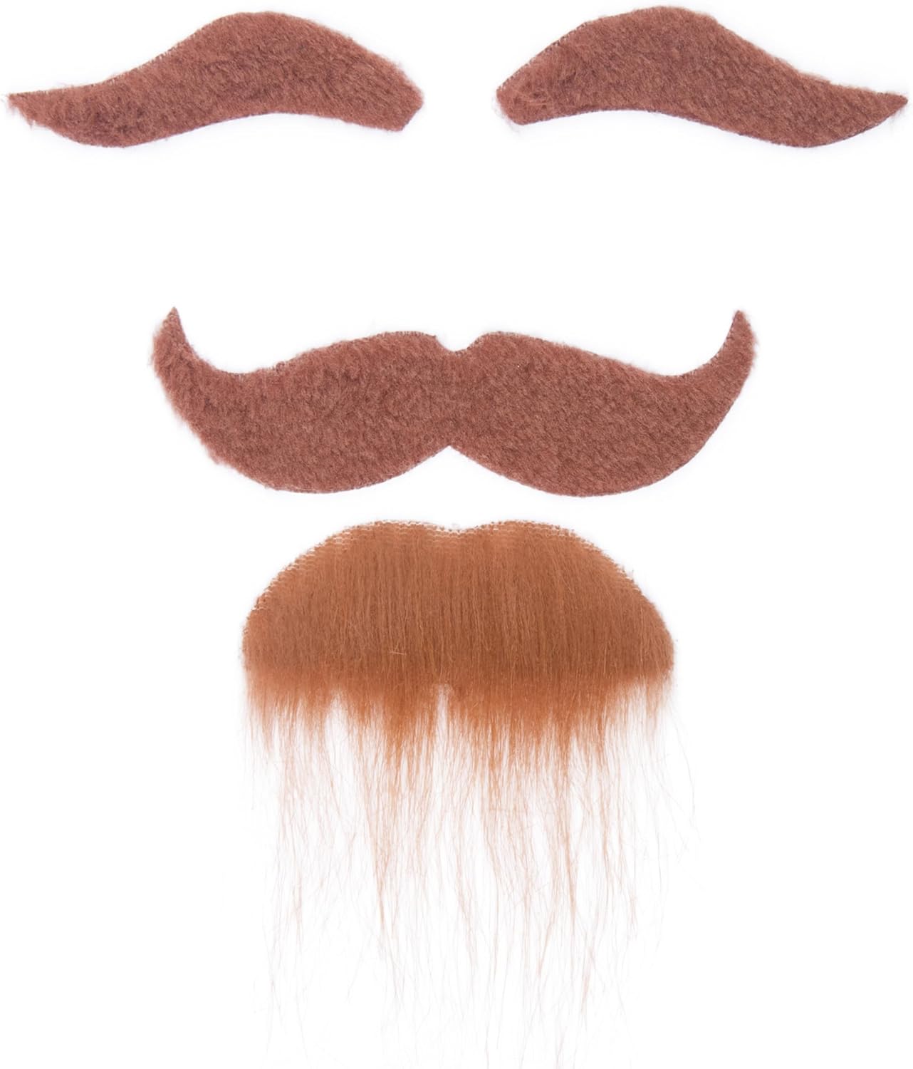 Genuine Stick-On Mustache Set for Men