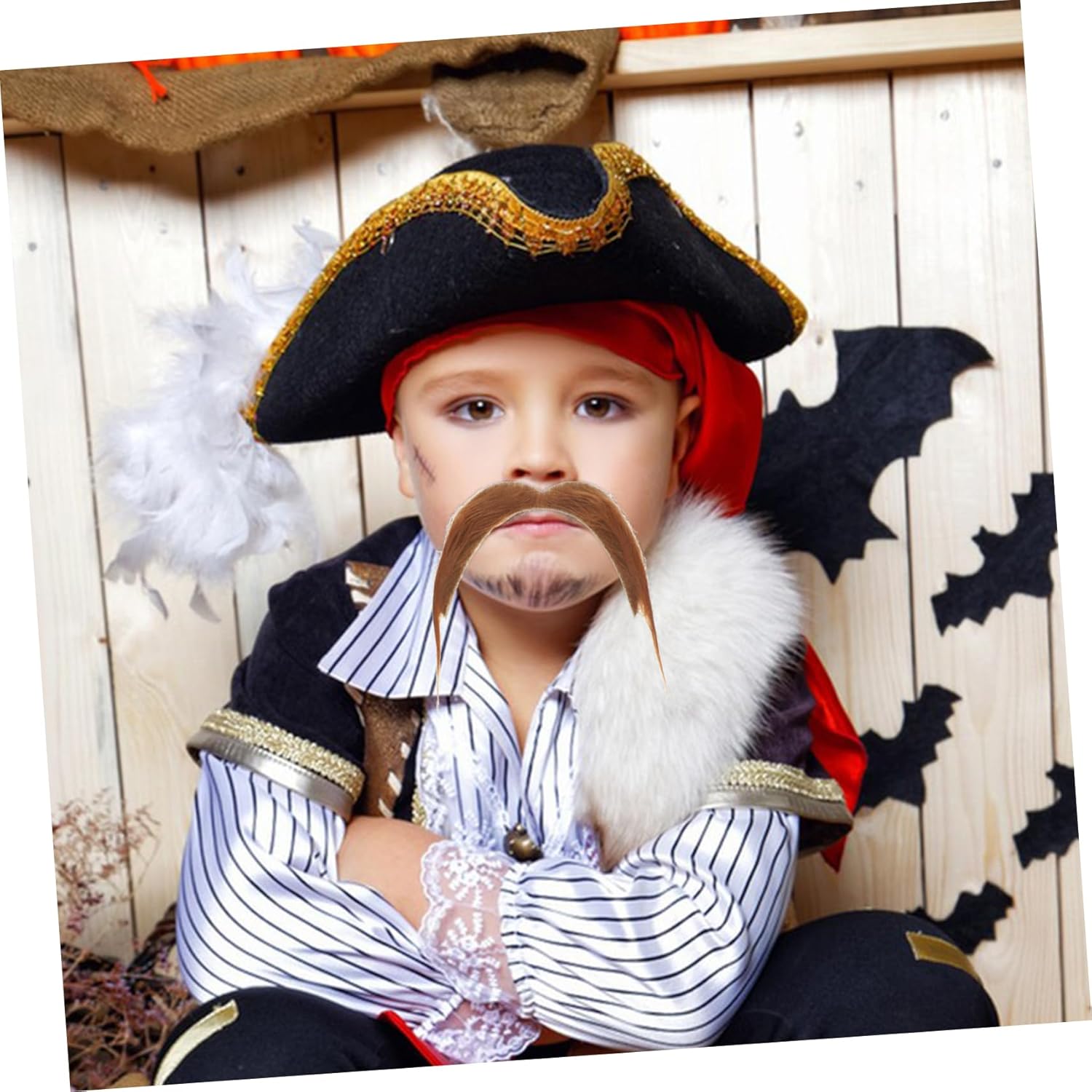 BESTYASH Synthetic Fake Beard Costume for Men and Women