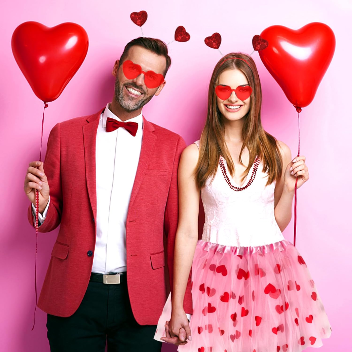 Bright Valentines Day Tutu Set for Women
