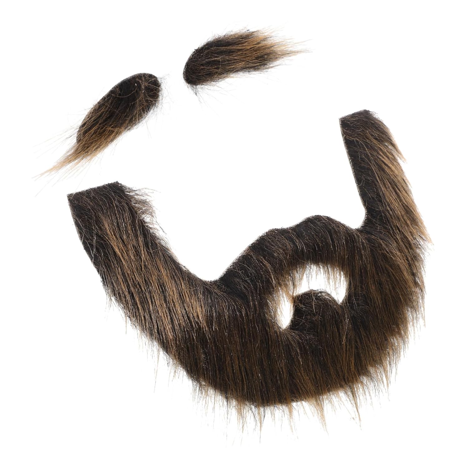1 Set Fake Beard Eyebrow Costume for Halloween Party