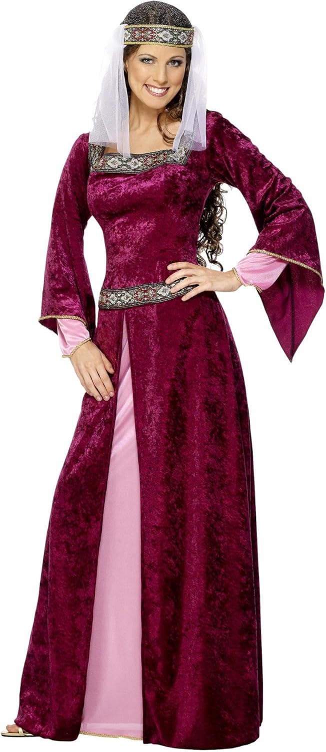 Calling all Zu Chongzhis in the making Smiffys Womens Costume - Maid Marion Burgundy