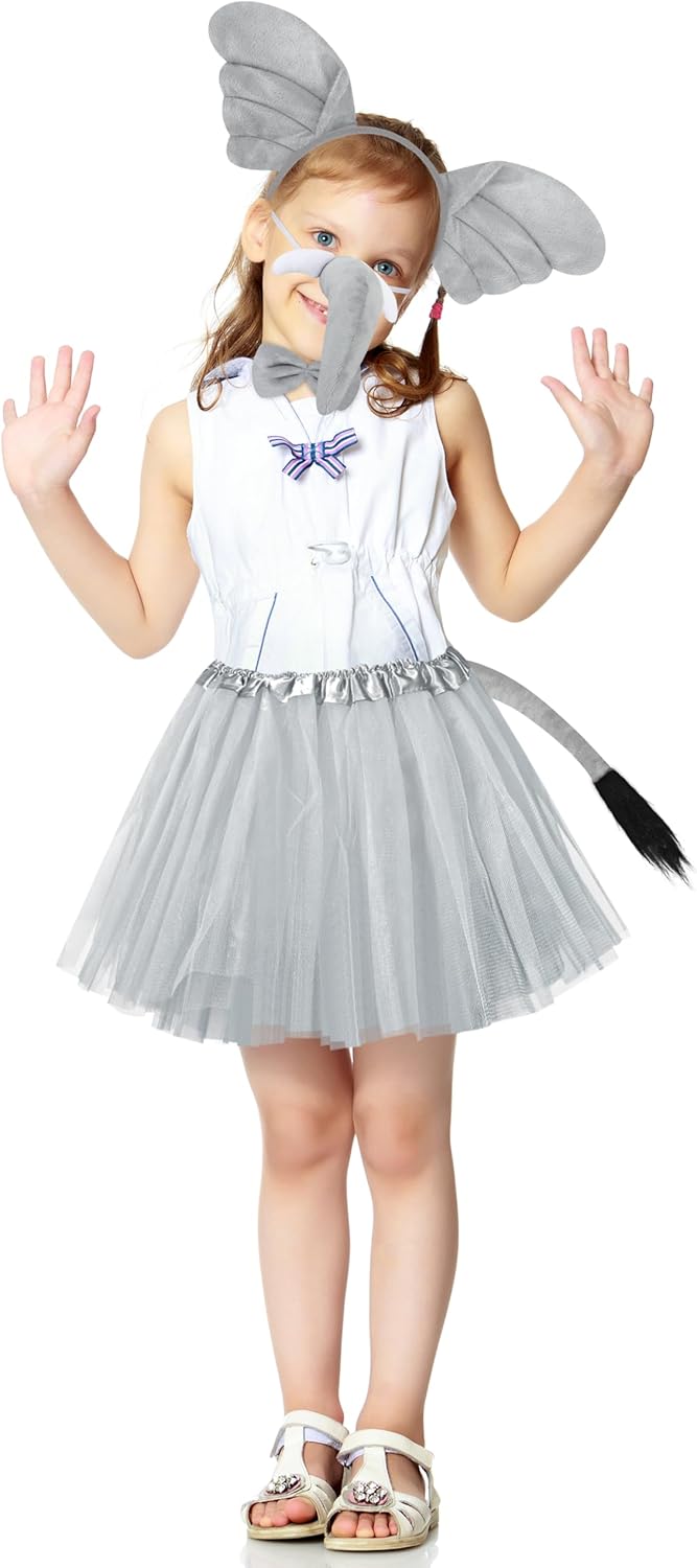Elephant Costume Set by Luces Animal Party Time Is Here