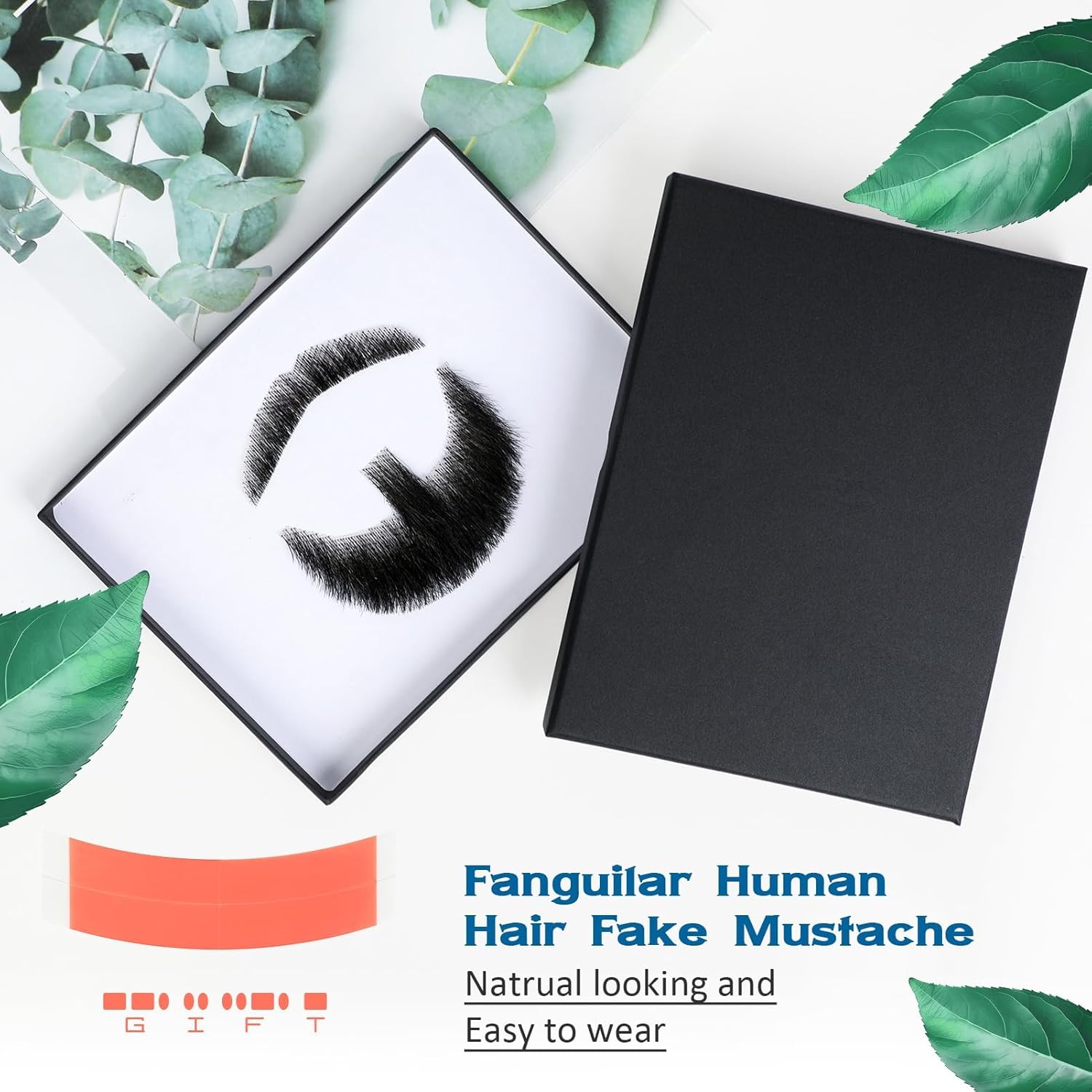 Fanguilar Real-World Natural Beard for Halloween