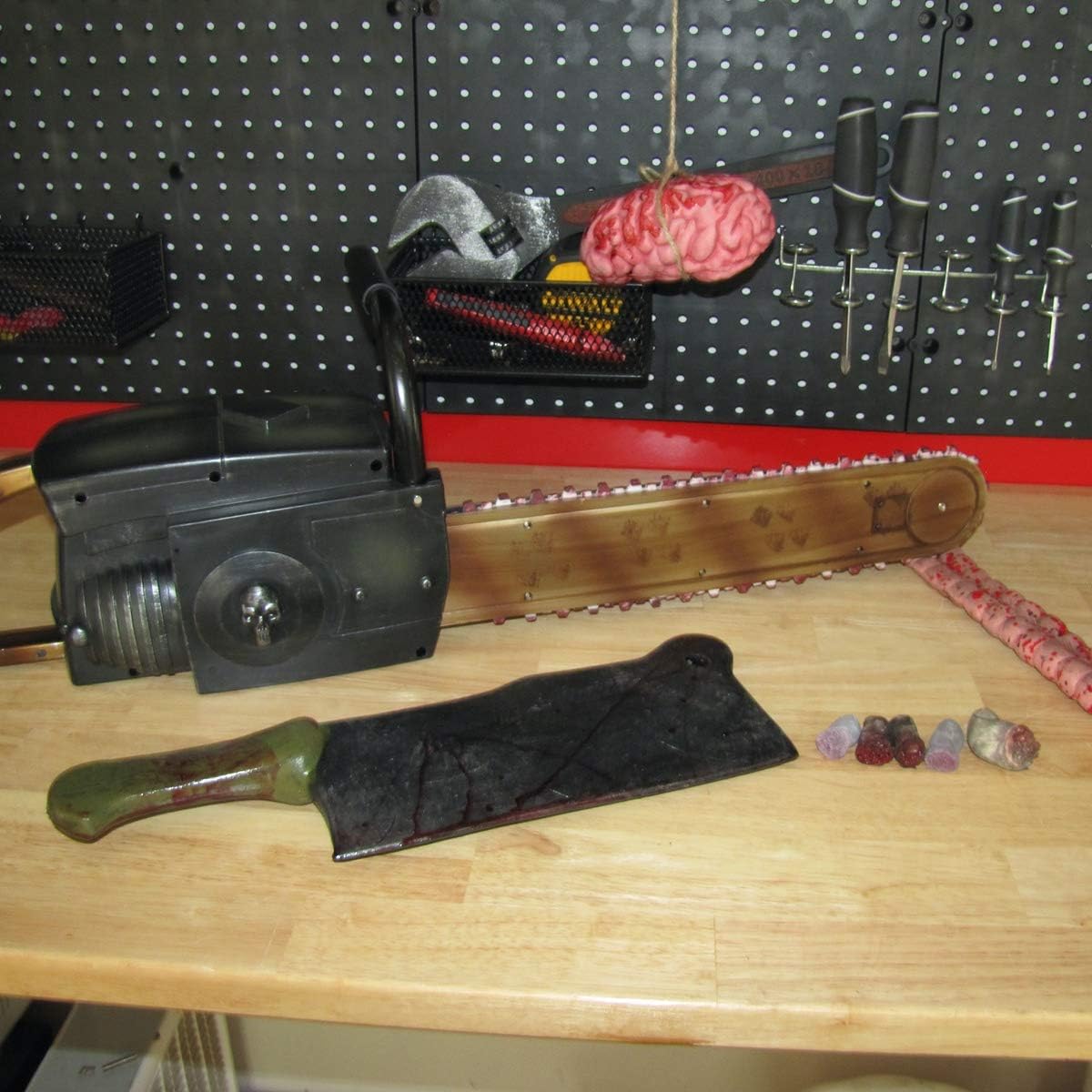 Fake Bloody Cleaver Weapon