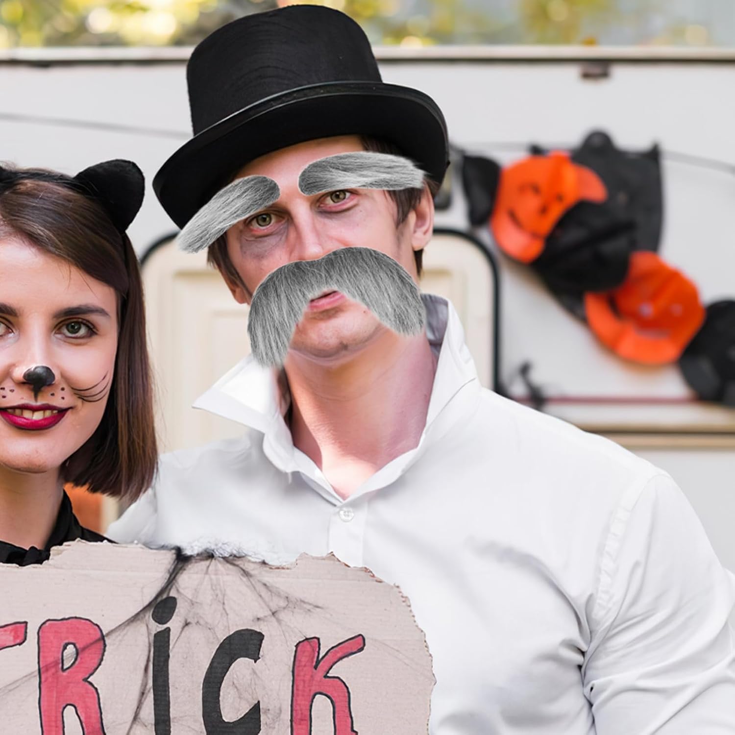 Laugh Out Loud Fake Beard Set for Halloween