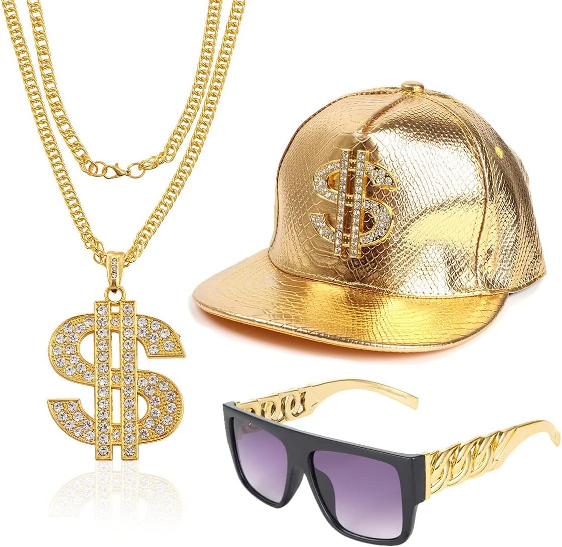 80s Hip Hop Deluxe Costume Set for Women