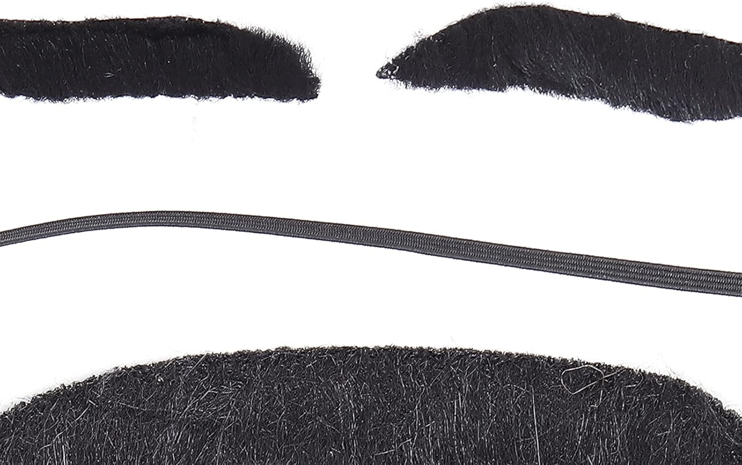 Sonew Funny Fake Mustache Stash Set for Halloween Costume