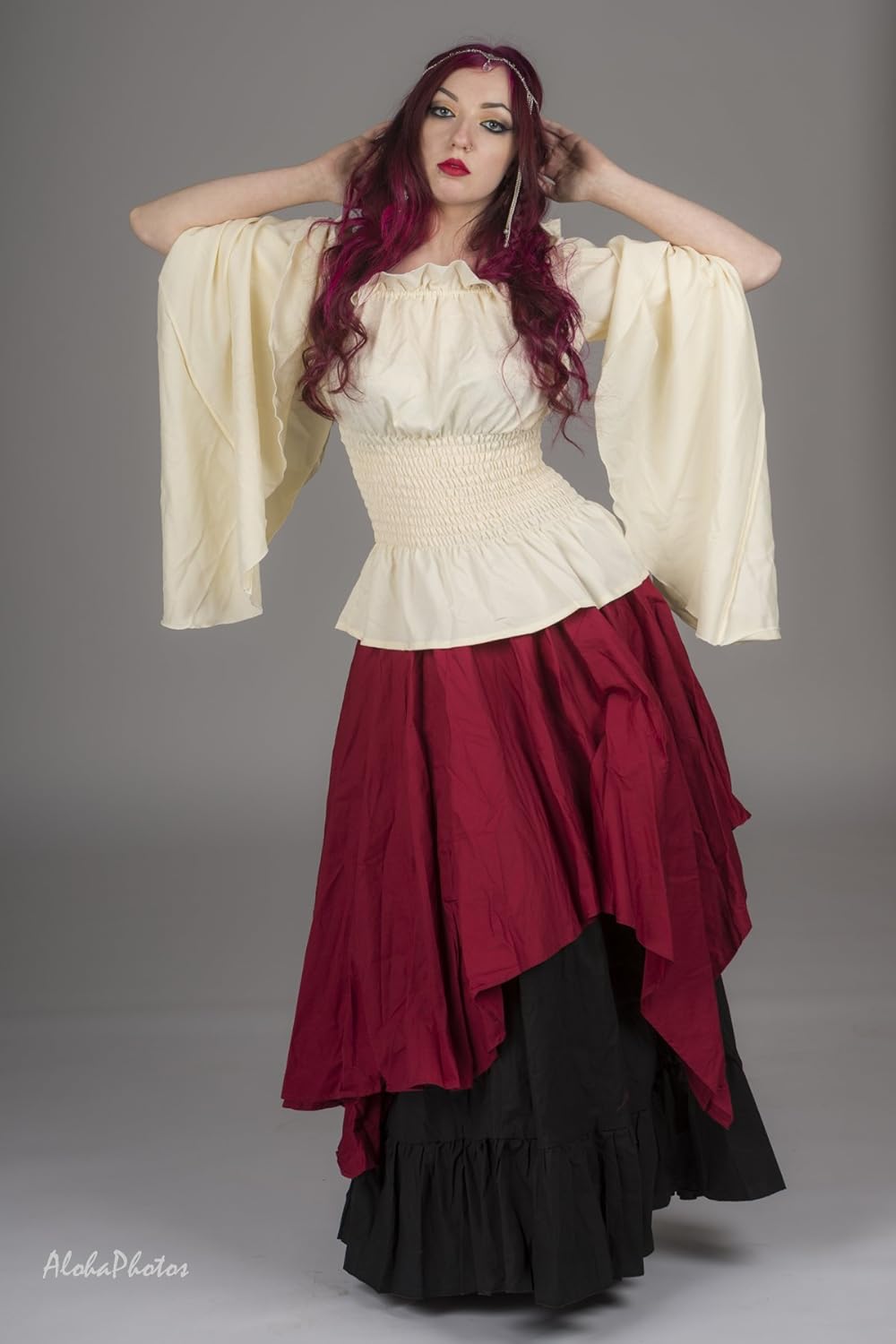 Womens Medieval Renaissance Victorian Pirate Costume