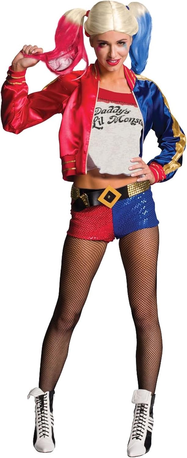 Rubies Womens Suicide Squad Deluxe Harley Quinn Costume