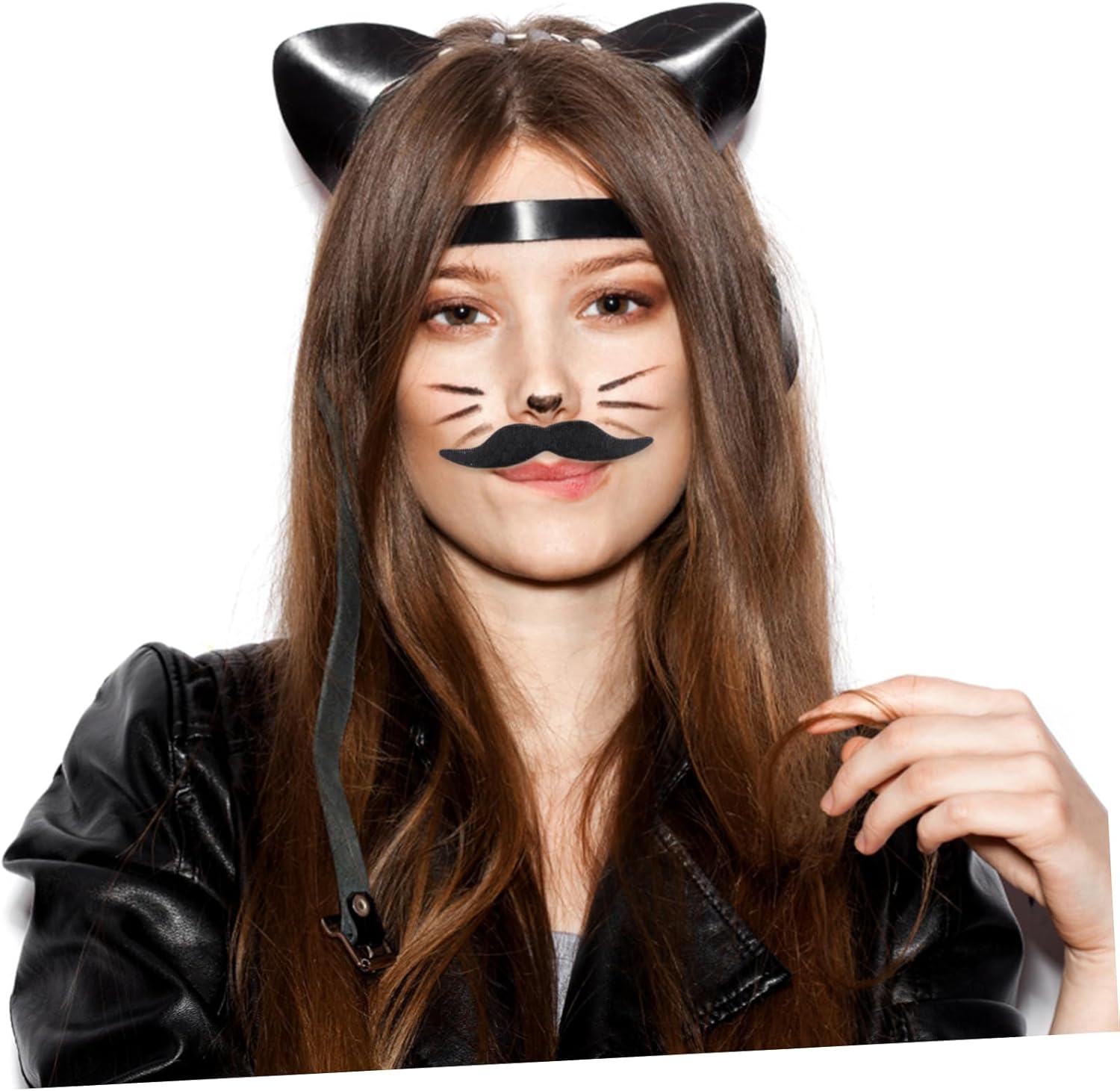 25PCS Pirate Fake Beard Mustache Set