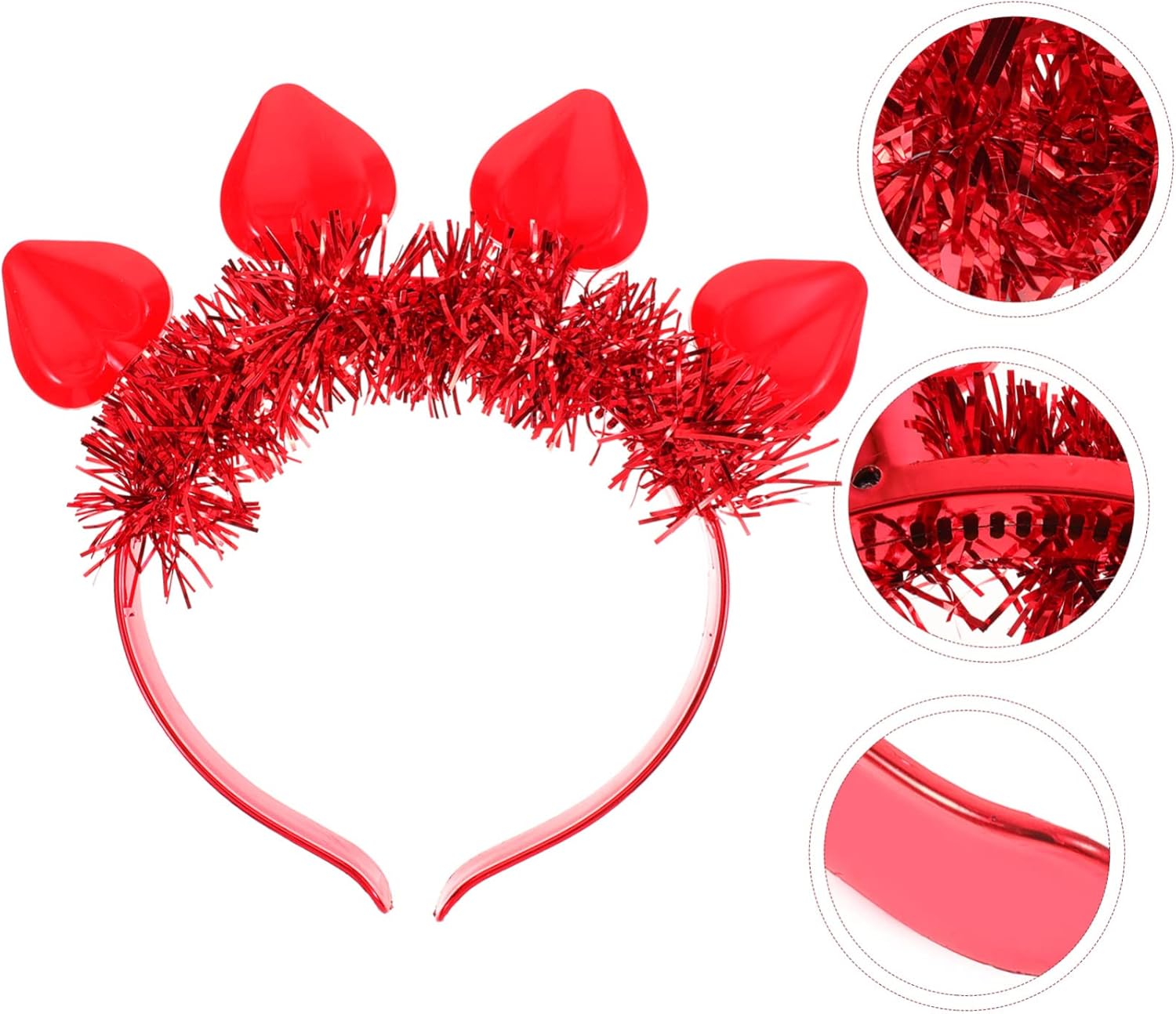 Stylish Valentines Day Heart Headband - Perfect for Weddings Parties and More