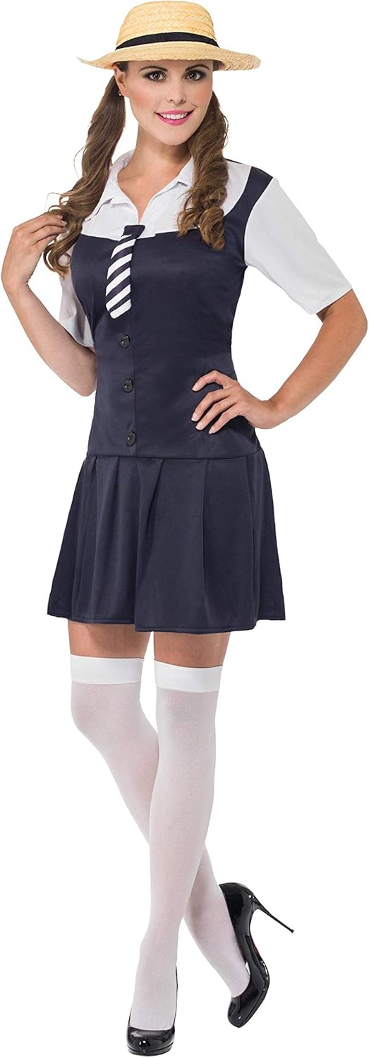Smiffys Womens School Girl Costume
