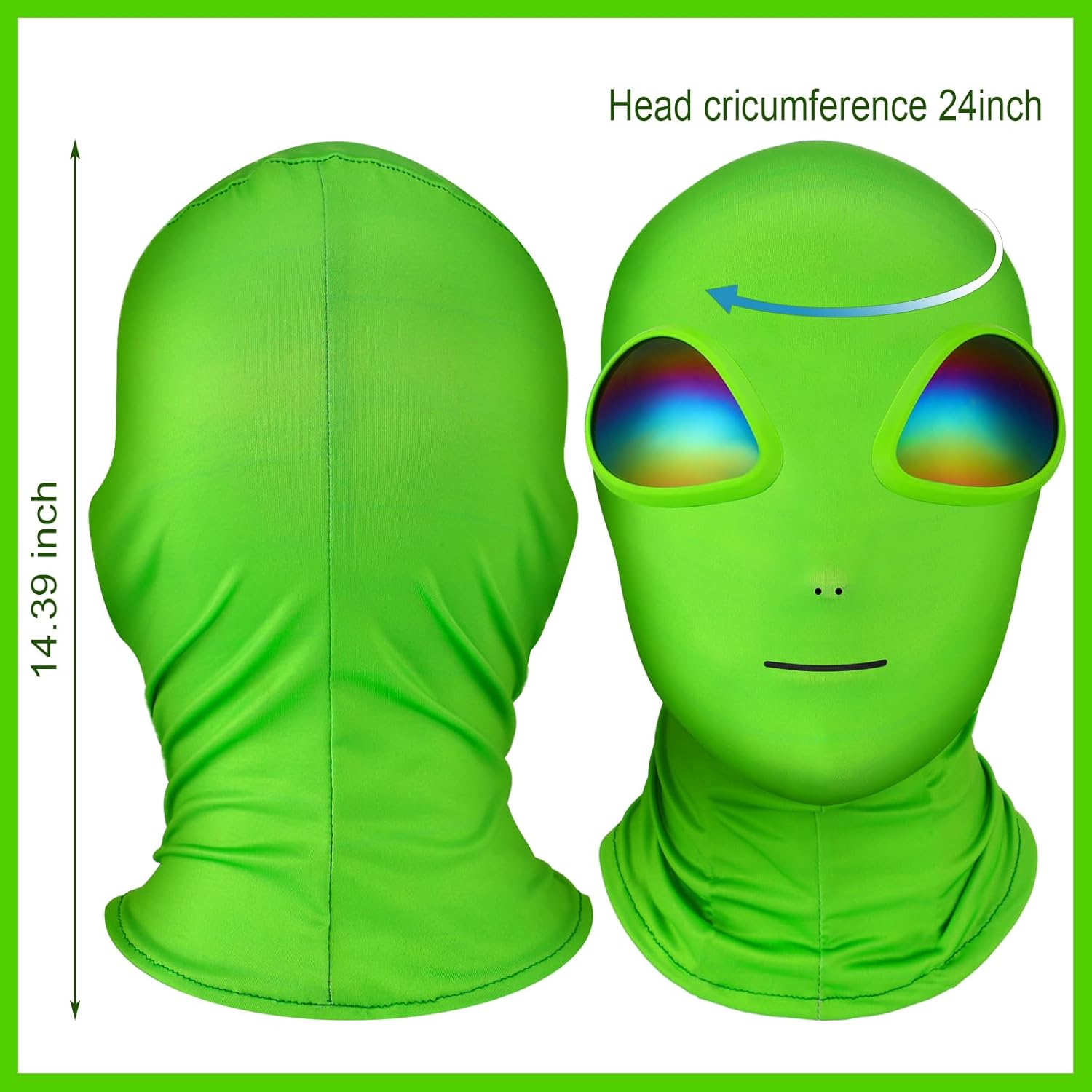 Ramede Alien Mask Adult Halloween Cosplay Set