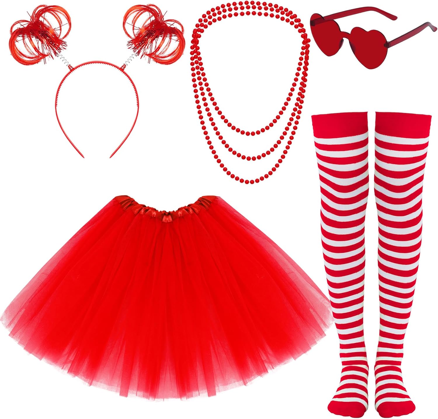 80s Women Tutu Costume Set