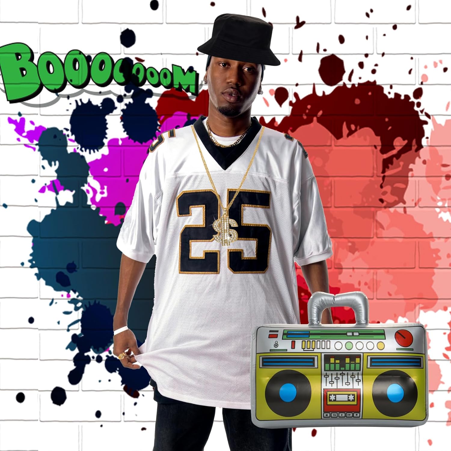 80s 90s Hip Hop Costume Kit
