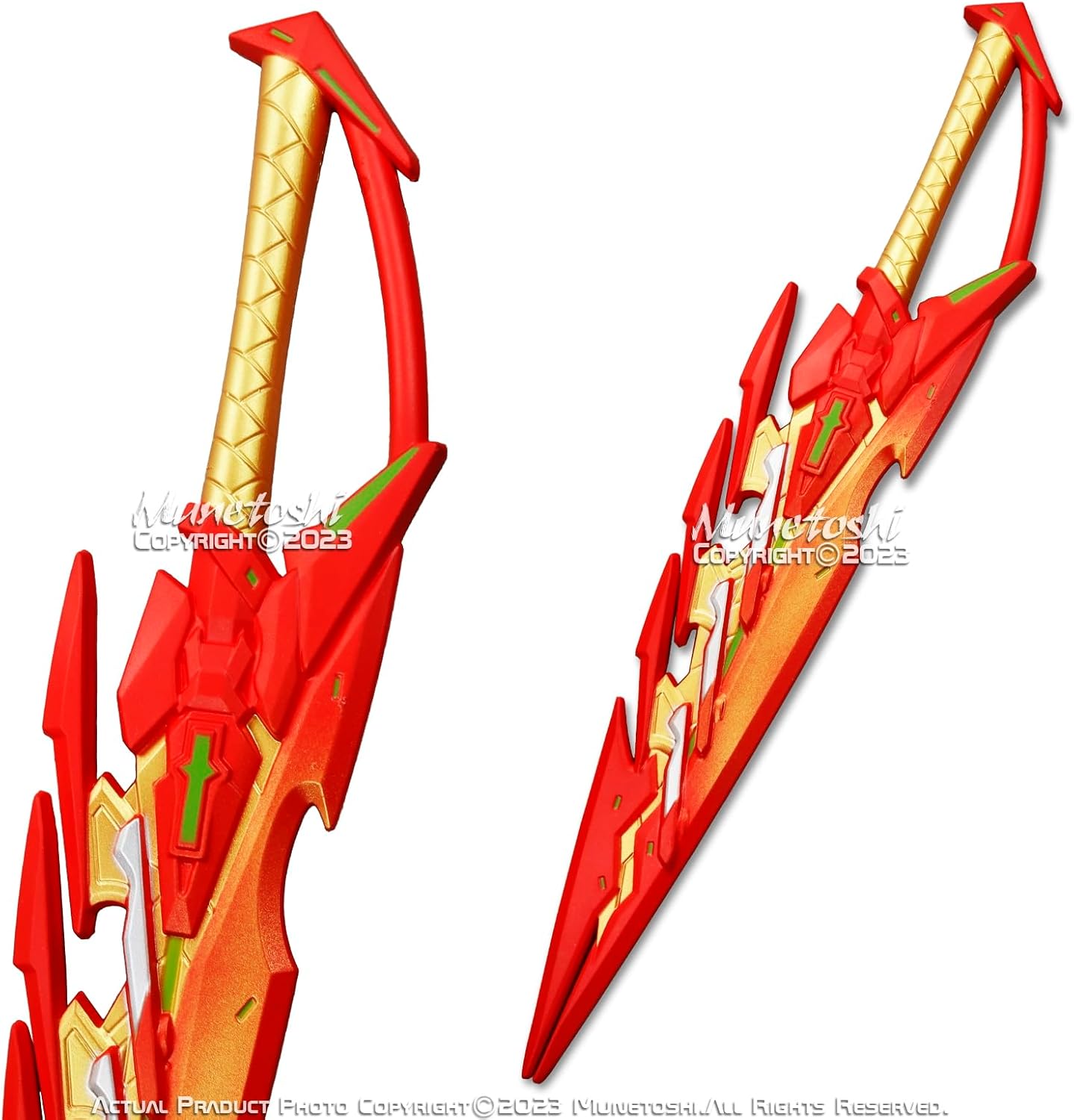 315 Foam Aegis Flameblade Sword Gamers Cosplayers Love