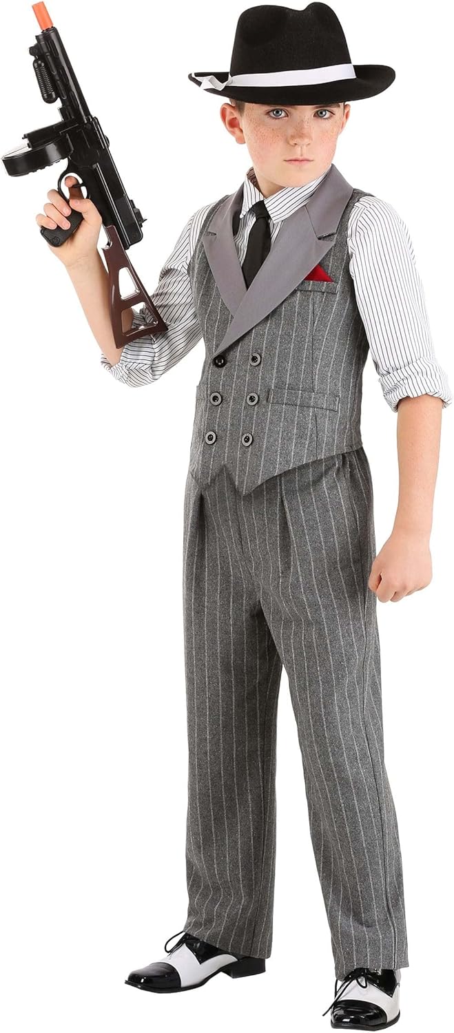 Kids Ruthless Gangster Costume