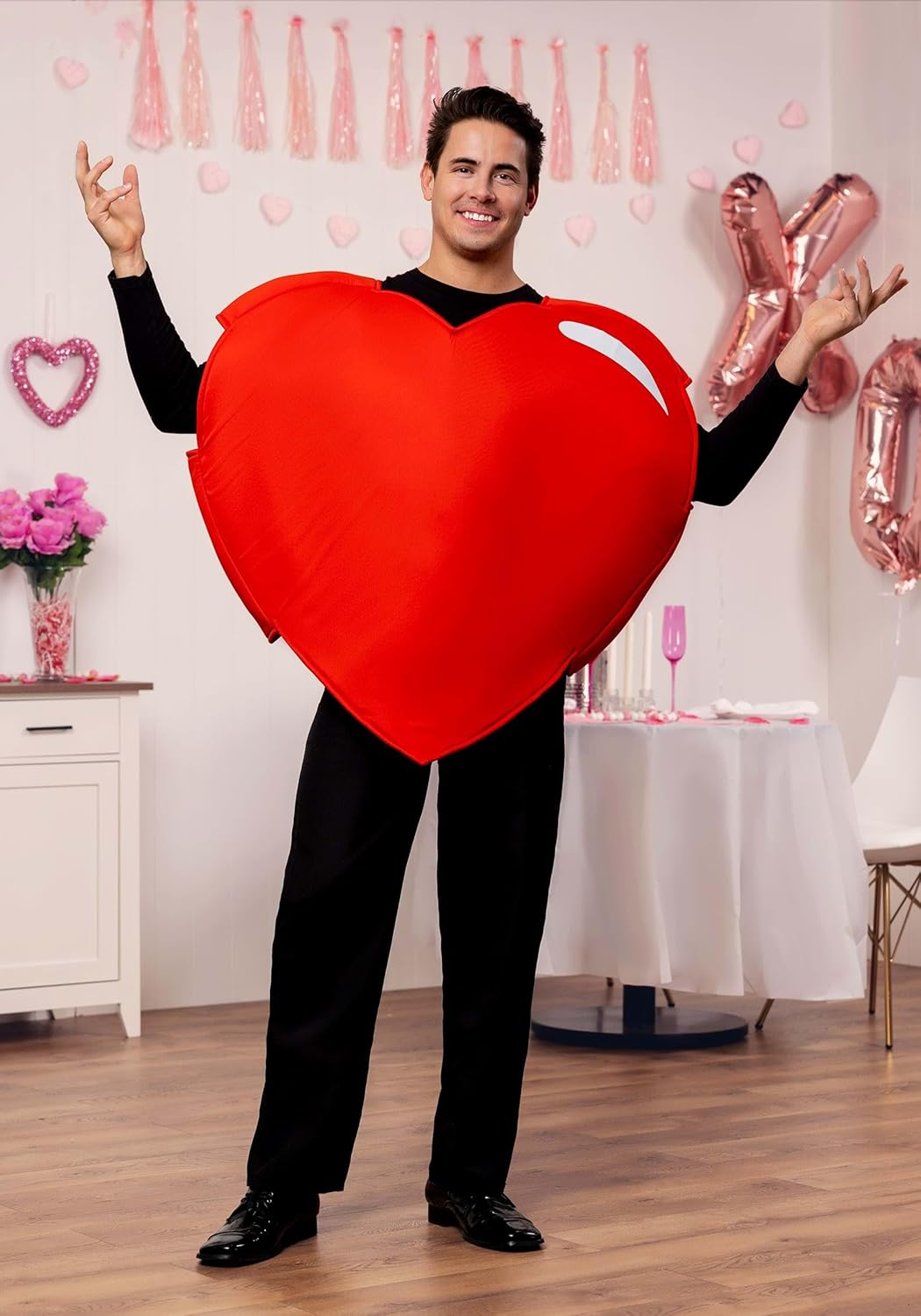 Romantic Valentines Day Heart Costume for Adults