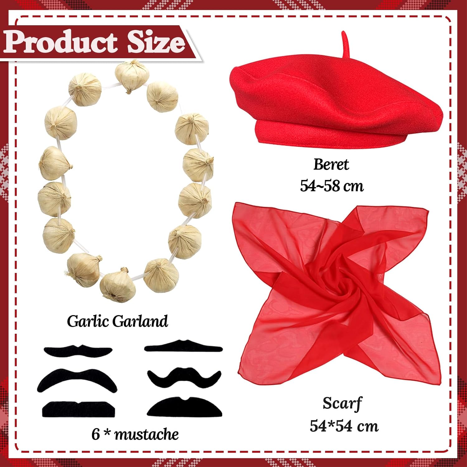 French Men Costumes Speechify Set