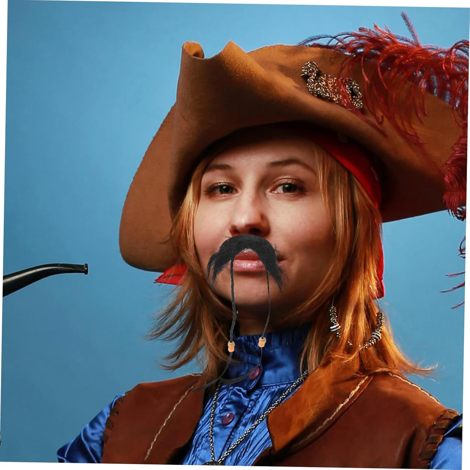 3pcs Realistic Pirate Beard Cosplay Tools