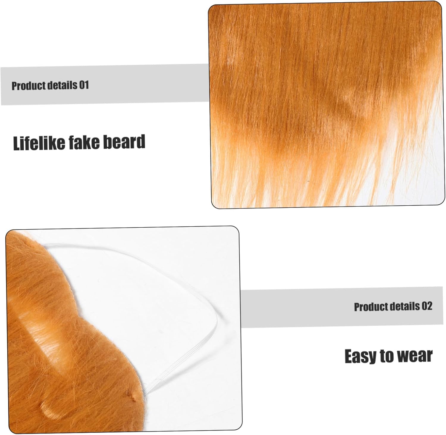 Delicate Halloween Beard for Adults