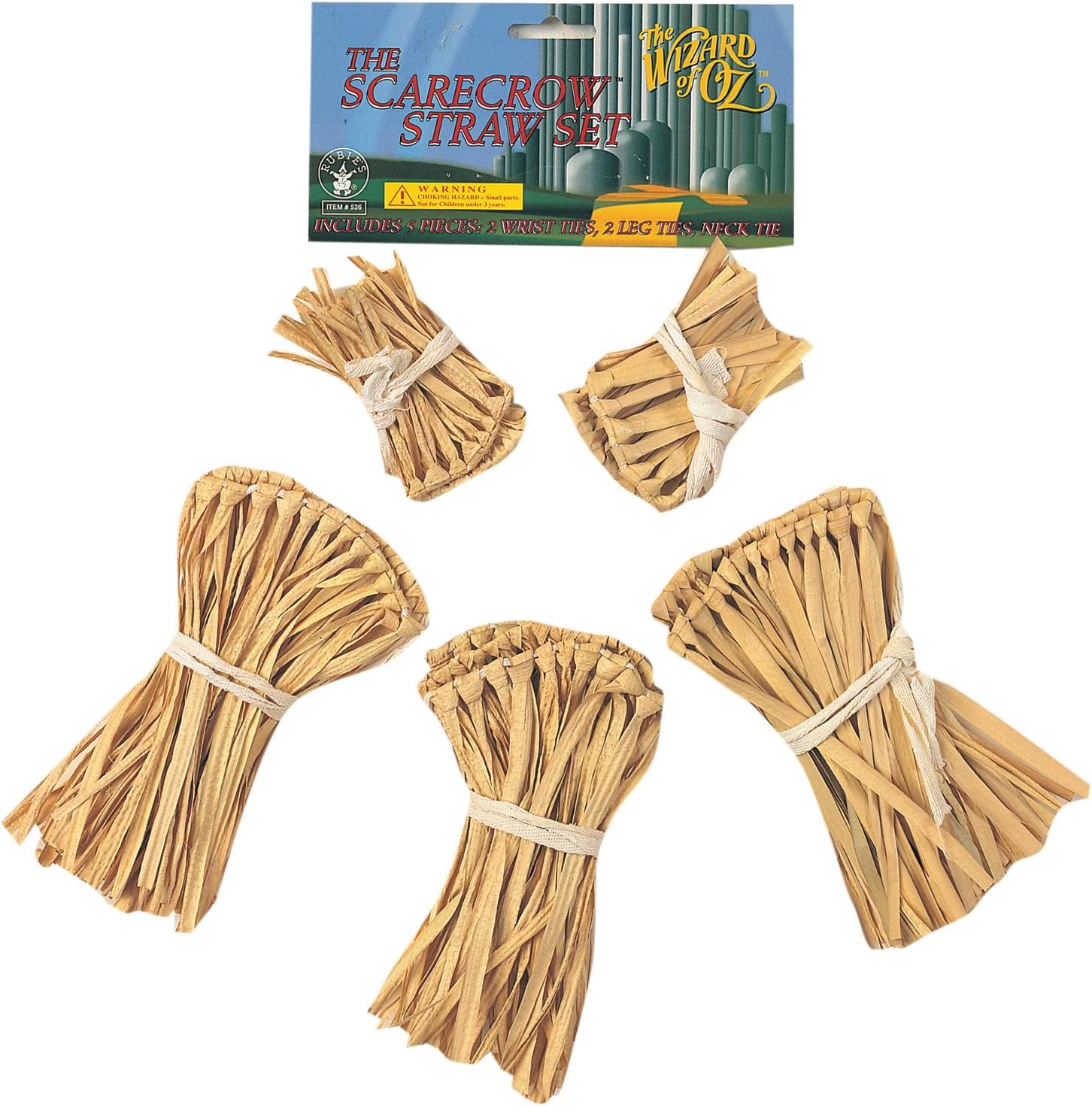 Elevate Your Costume with Rubies Wizard of Oz Straw Kit