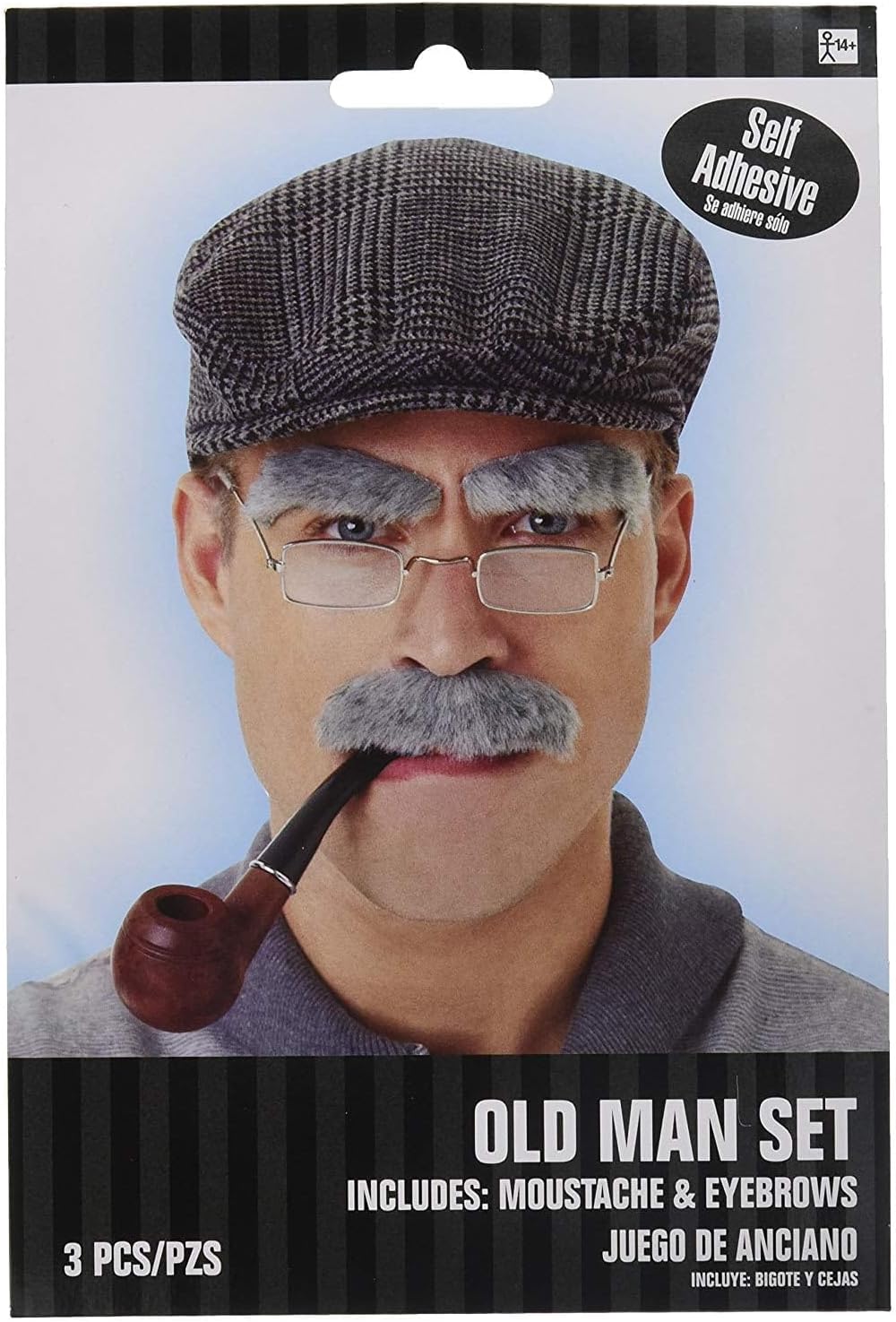 Perfect Realistic Synthetic Moustache for Adults - Wacky Party Accessories