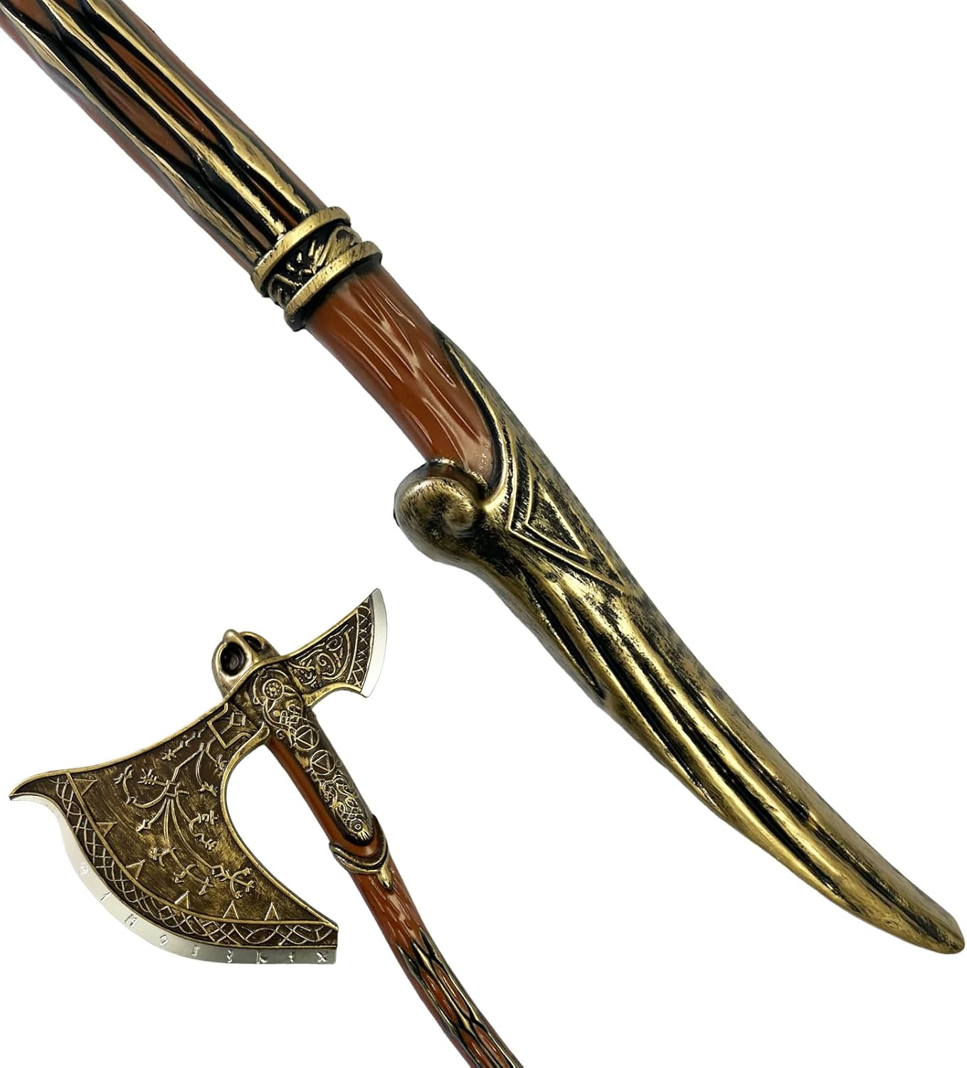 LALAPORT Medieval Foam Axe for Role-Playing Cosplay and Gifts