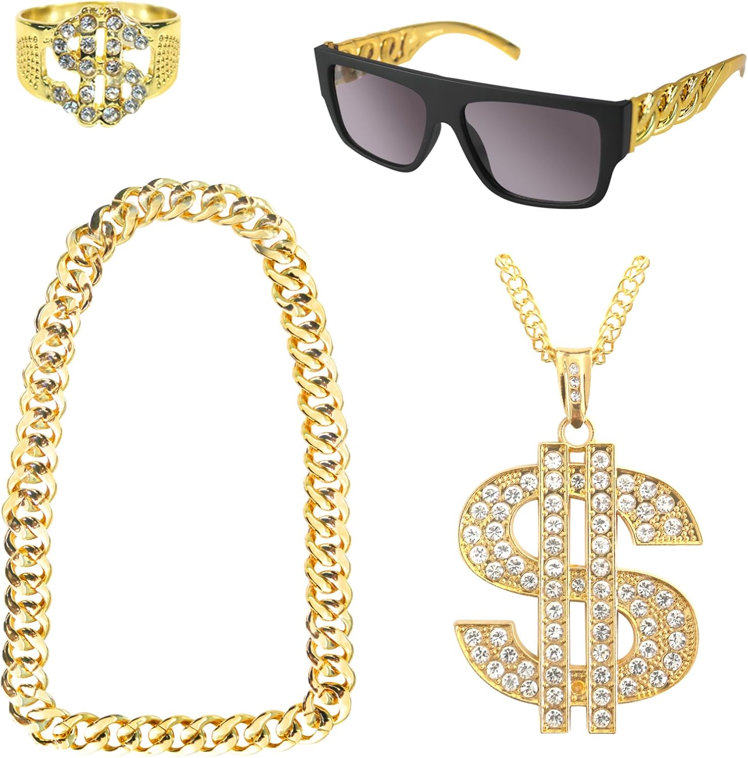 The APZ 80s90s Hip Hop Costume Set for Men