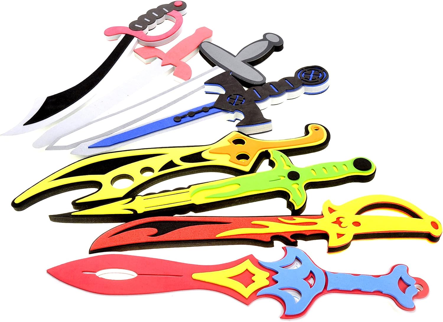 PowerTRC 8-Piece Foam Swords for Kids