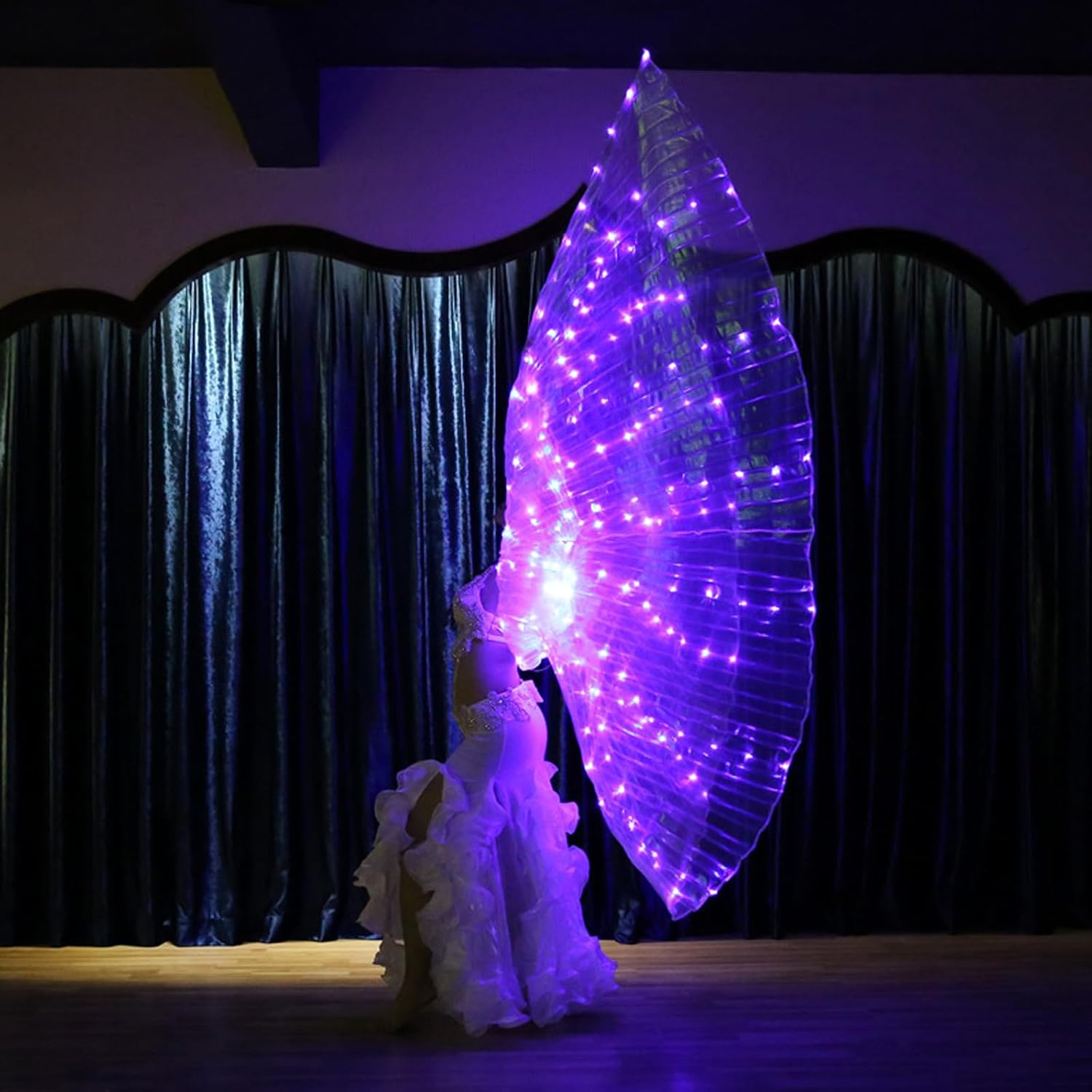 FUN ELEGANT LED WINGS FOR BELLY DANCE