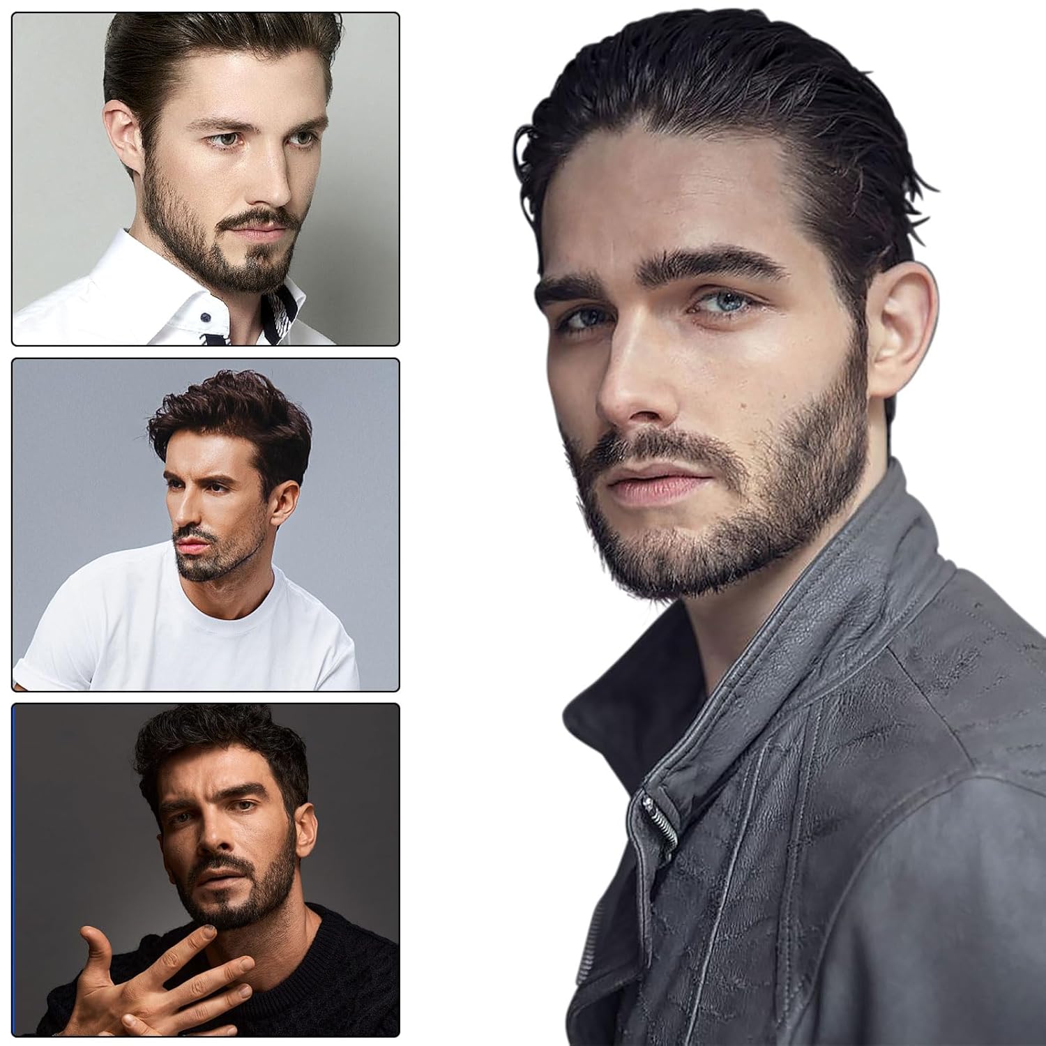 Togarhow Fake Mustache Beard for Men