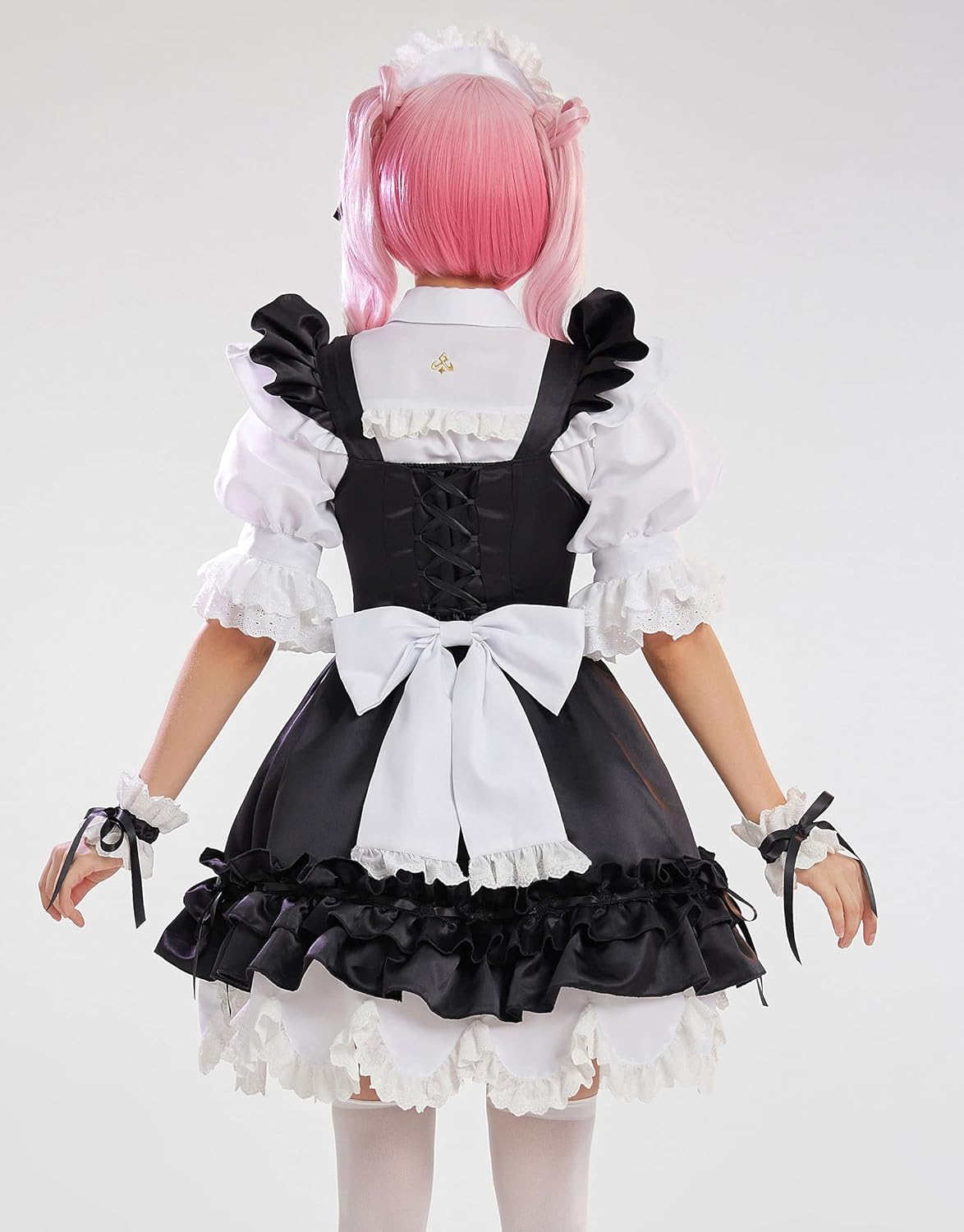 Game Cosplay Maid Dress Set