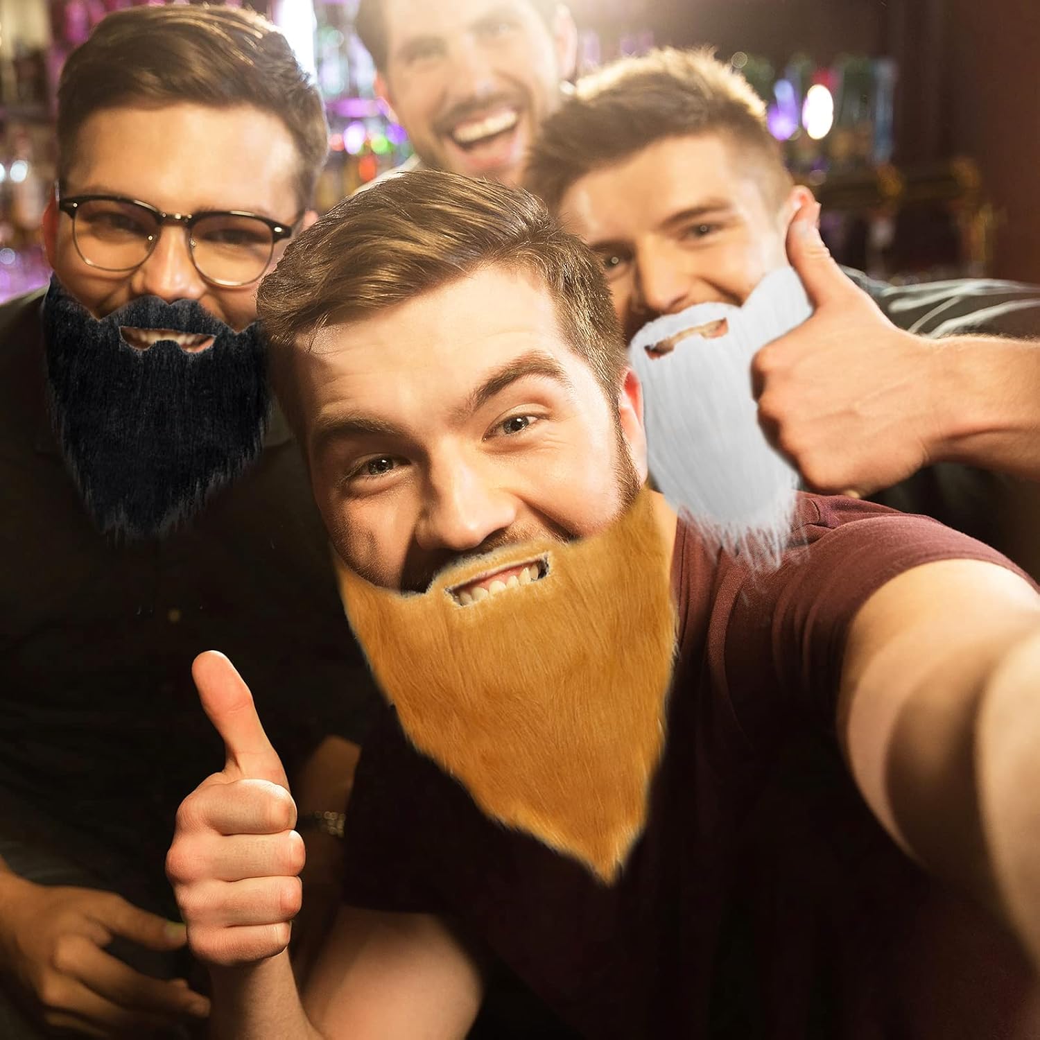 Whaline Fake Mustaches