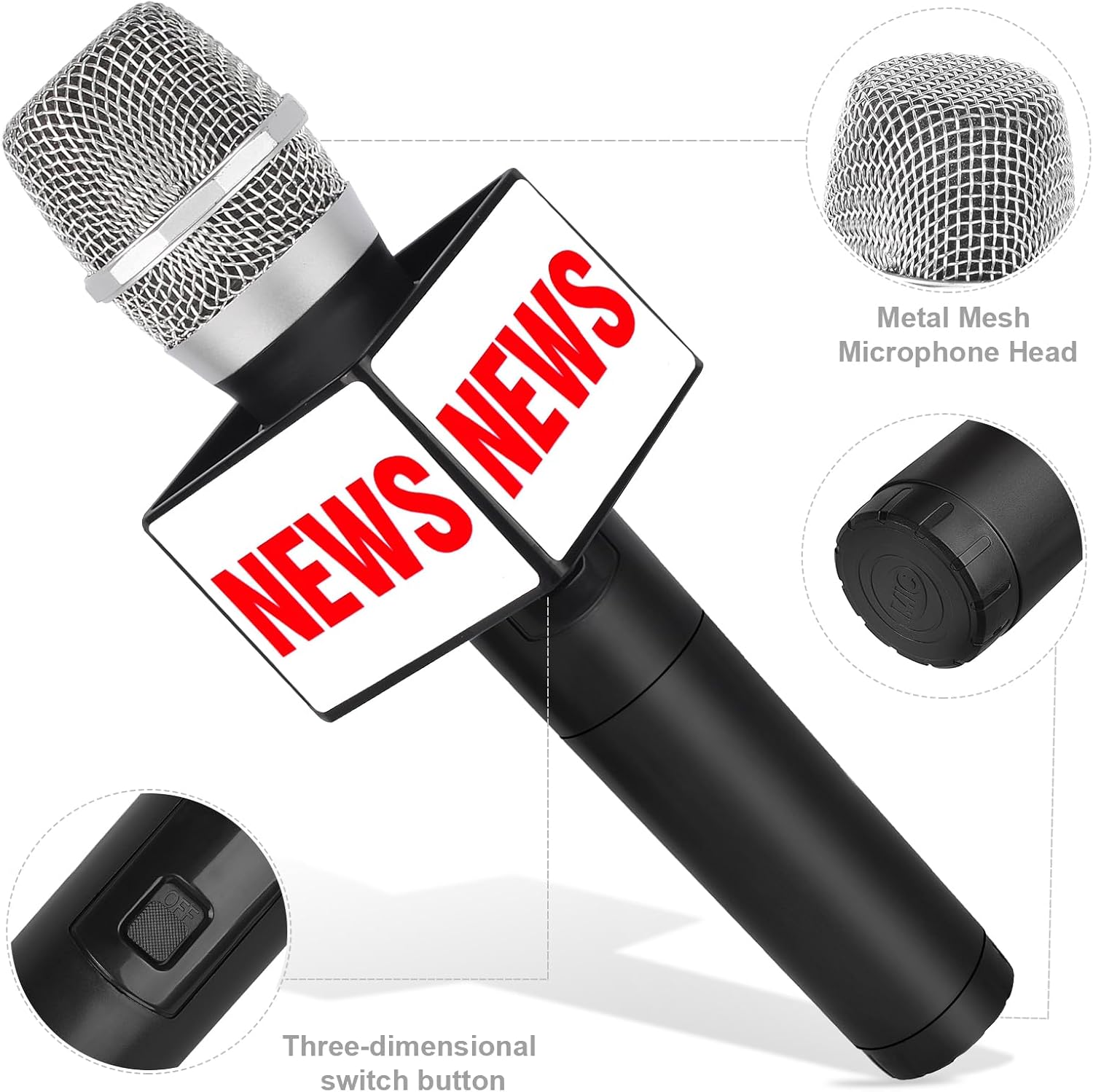 Yewong Adult News Reporter Costume Set
