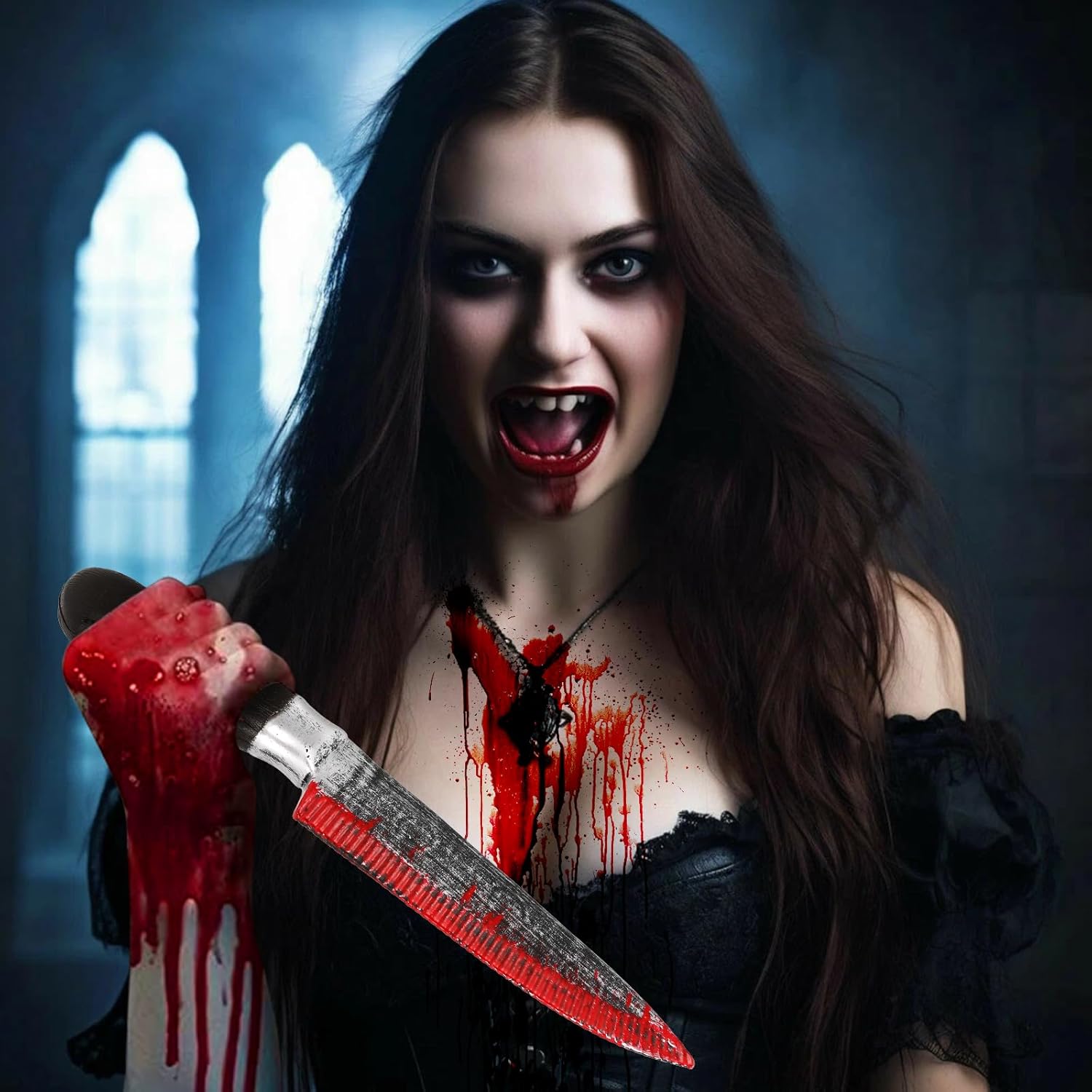 Ghost-Buster Knives - Fake knives for Halloween horror parties