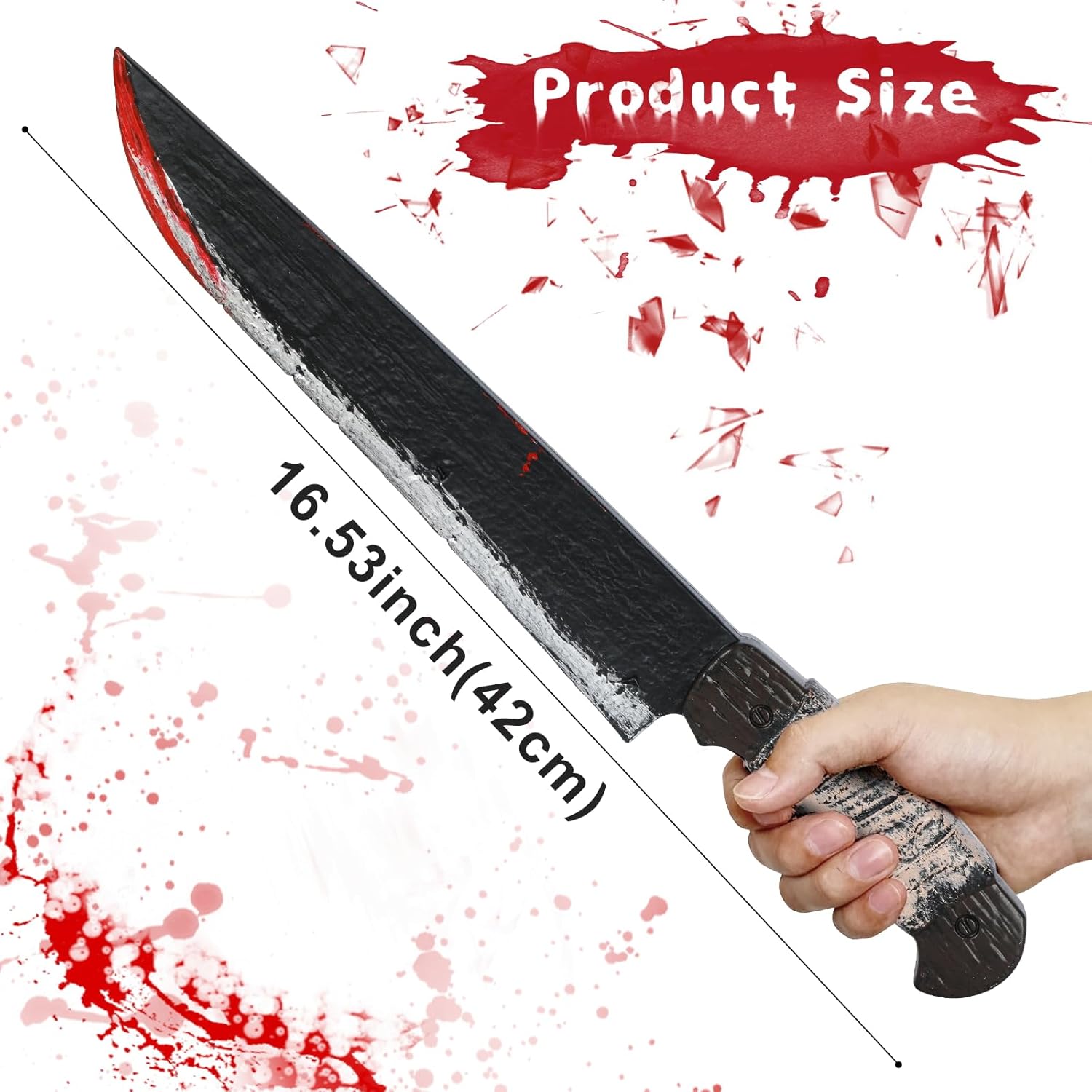 Scary Halloween Fake Blood Knife