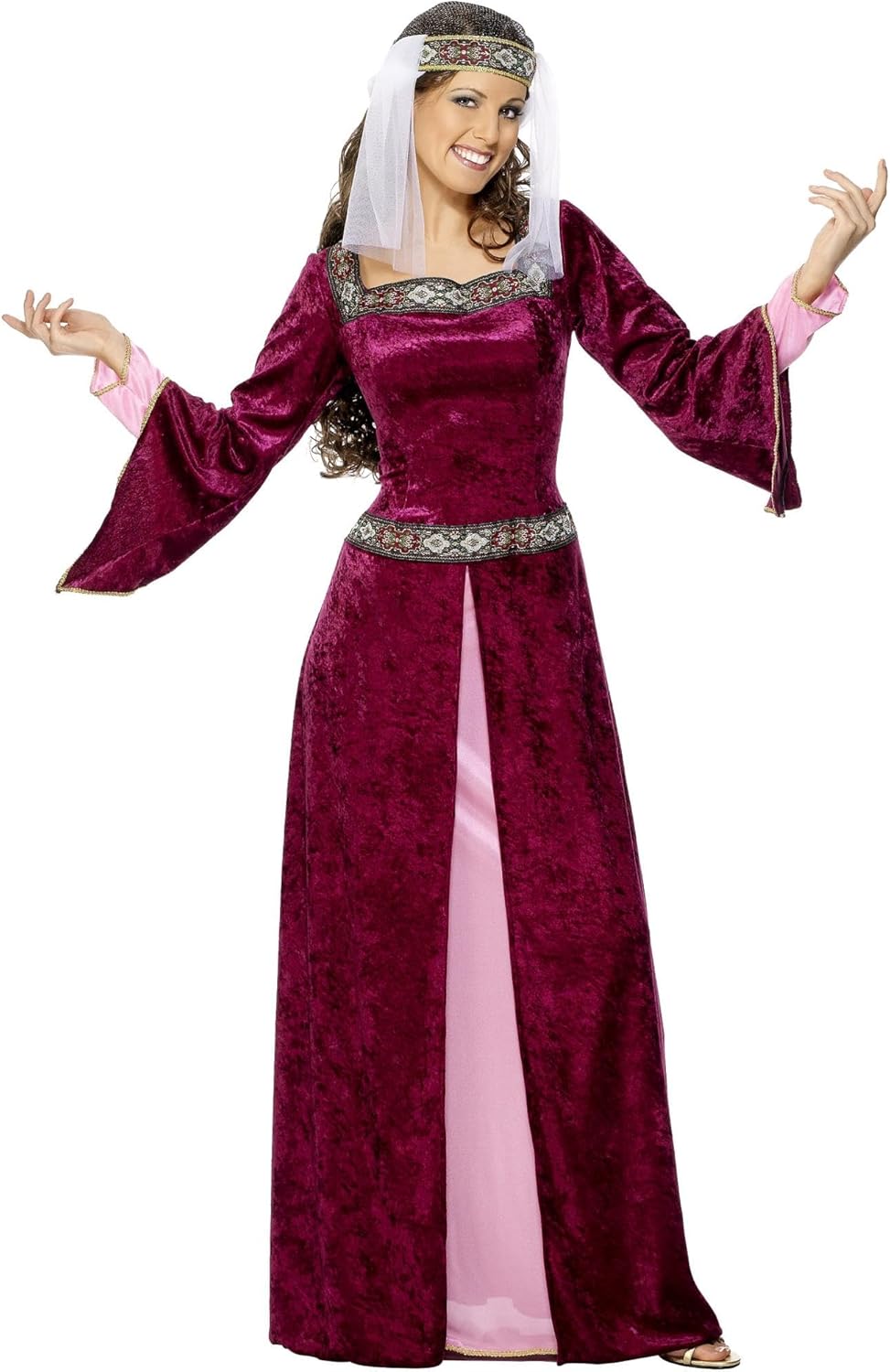 Calling all Zu Chongzhis in the making Smiffys Womens Costume - Maid Marion Burgundy