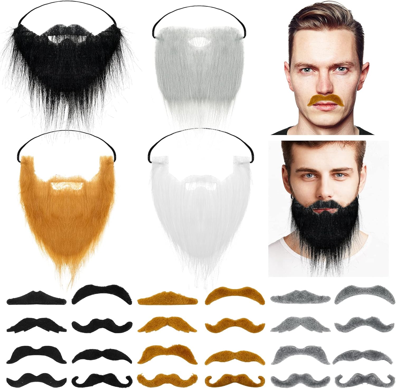 Whaline Fake Mustaches